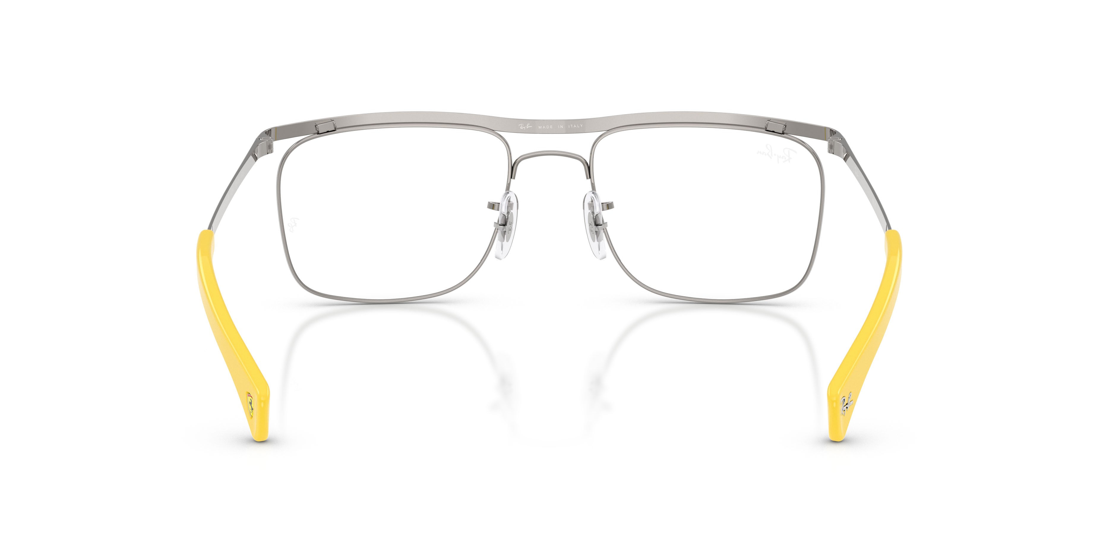 Occhiali da vista Ray-Ban Scuderia Ferrari RX 6519M (F030) - RB 6519M F030 colore gunmetal forma quadrato lenti lente demo