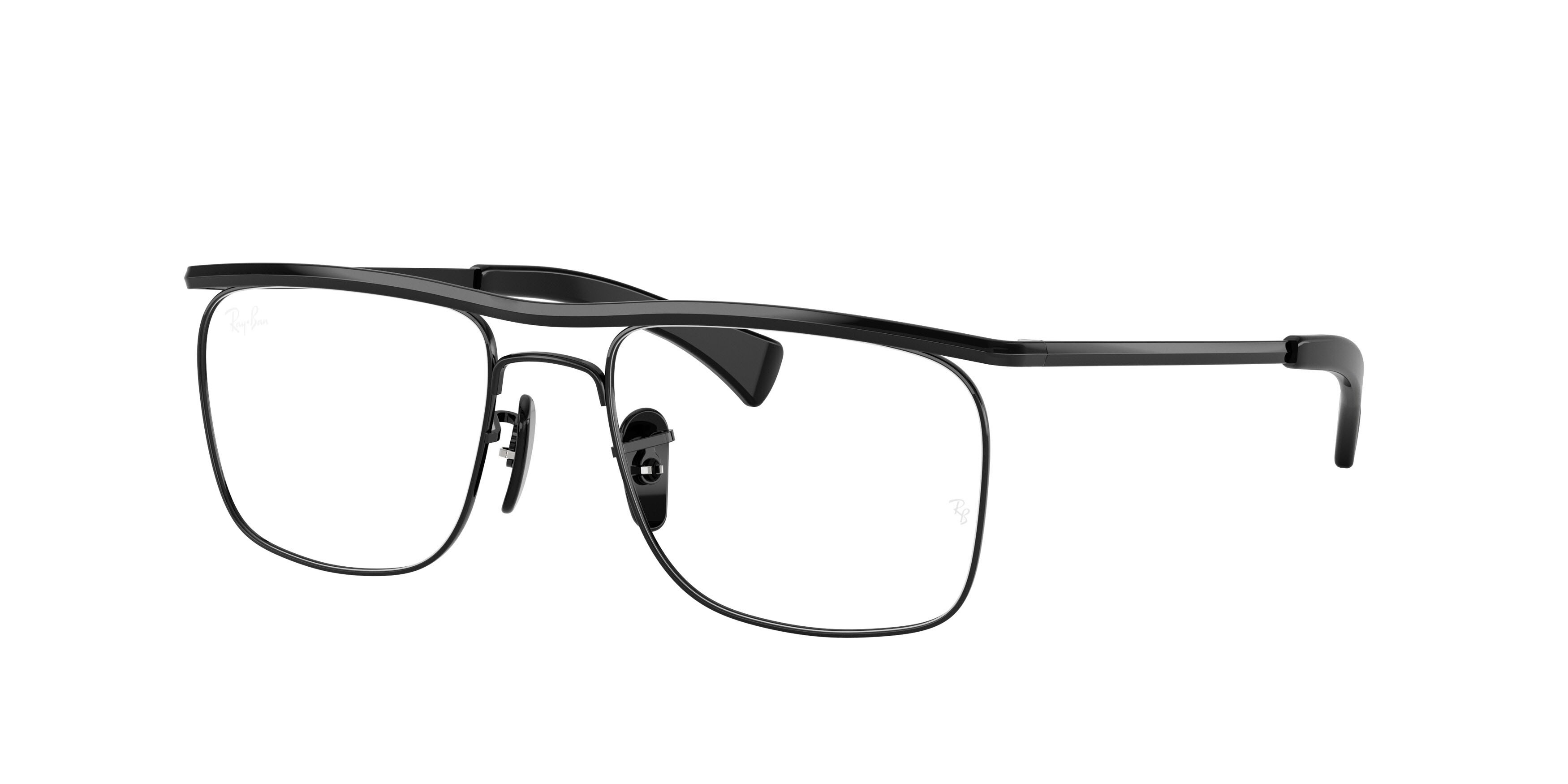 Occhiali da vista Ray-Ban Scuderia Ferrari RX 6519M (F117) - RB 6519M F117 colore nero forma quadrato lenti lente demo