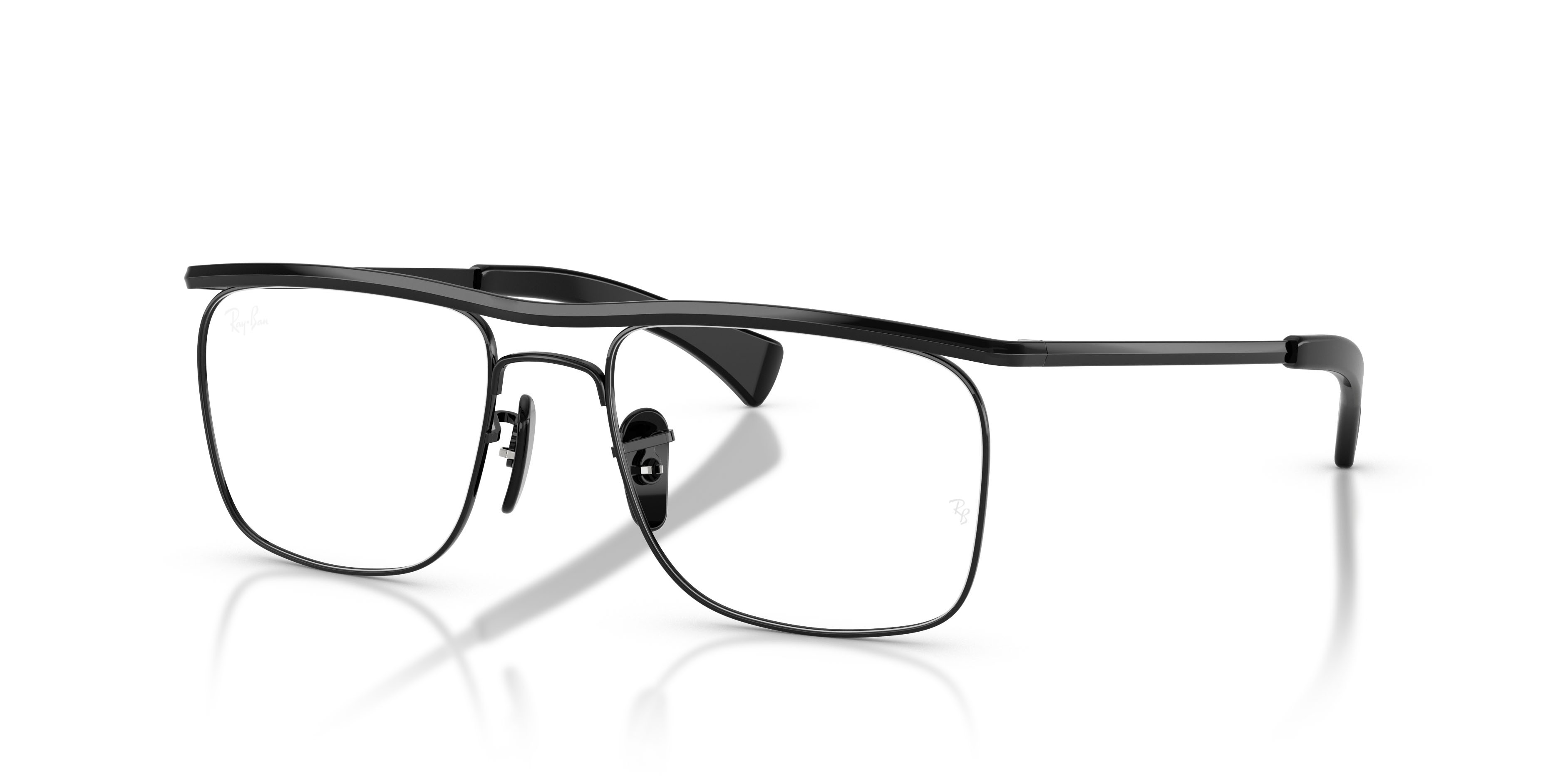 Occhiali da vista Ray-Ban Scuderia Ferrari RX 6519M (F117) - RB 6519M F117 colore nero forma quadrato lenti lente demo