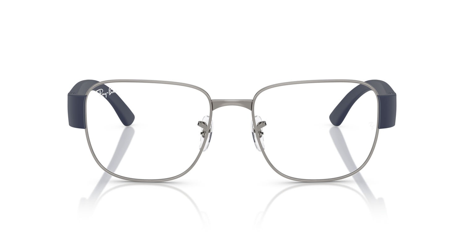Occhiali da vista Ray-Ban RX 6532 (3189) - RB 6532 3189 colore gunmetal forma quadrato lenti trasparente