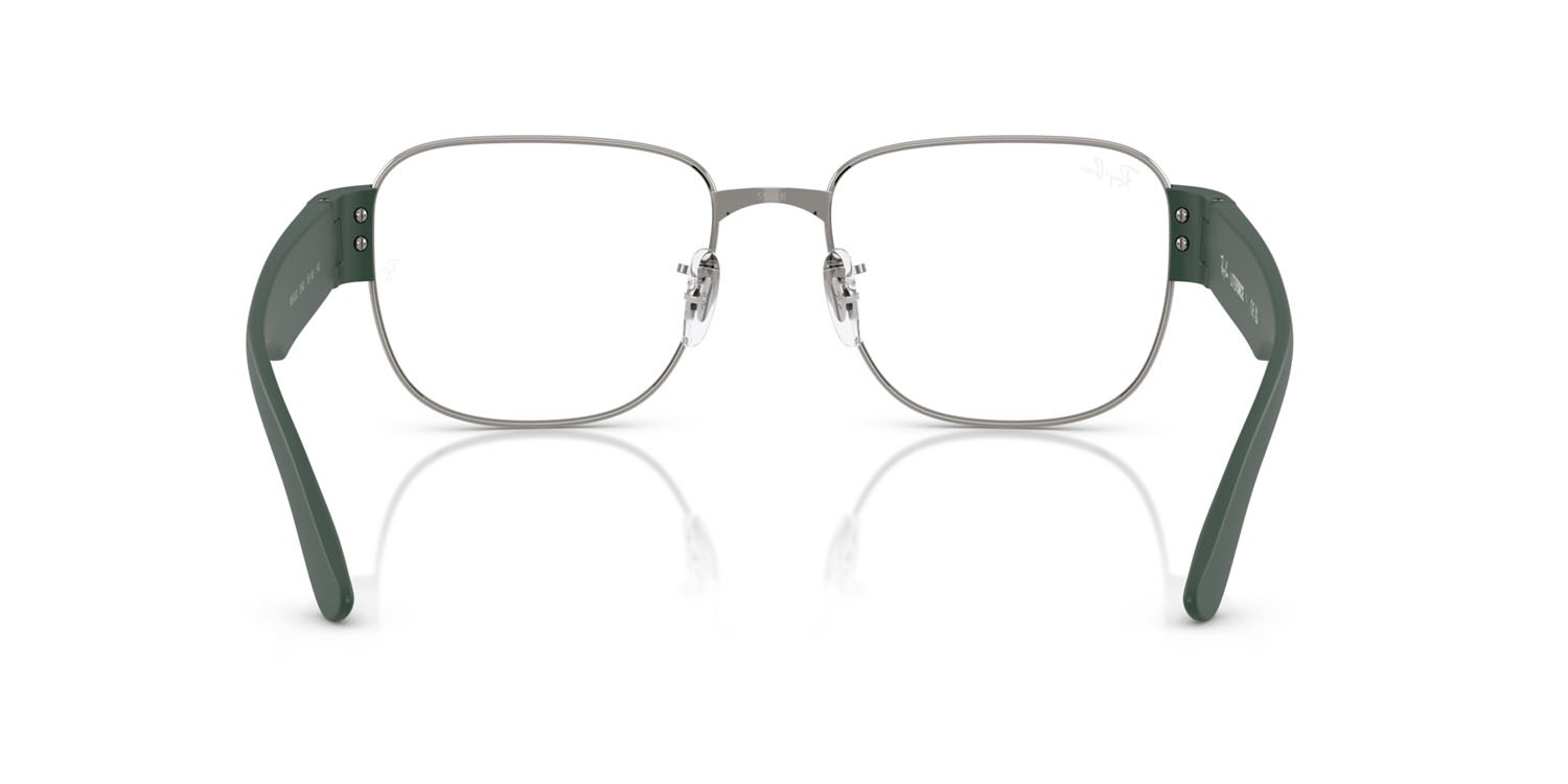 Occhiali da vista Ray-Ban RX 6532 (3190) - RB 6532 3190 colore gunmetal forma quadrato lenti trasparente