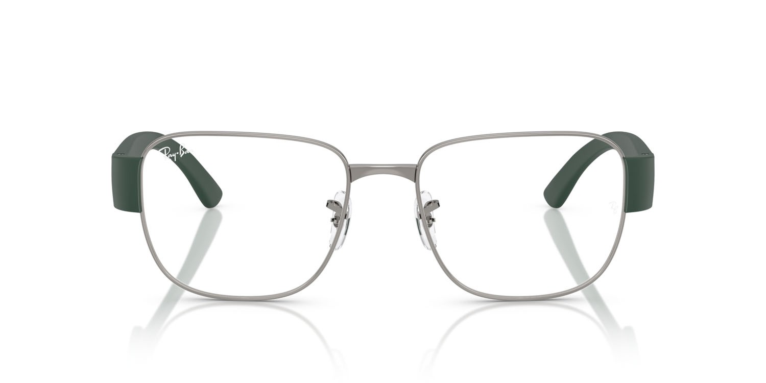 Occhiali da vista Ray-Ban RX 6532 (3190) - RB 6532 3190 colore gunmetal forma quadrato lenti trasparente