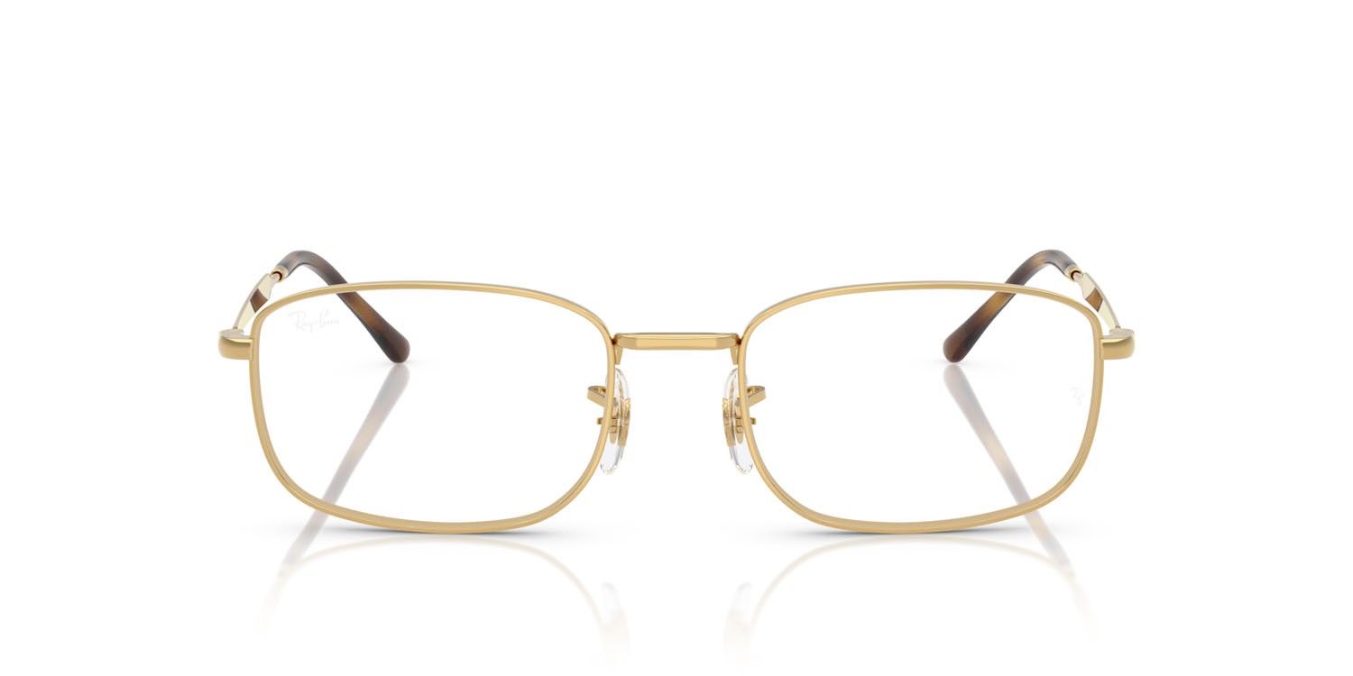 Occhiali da vista Ray-Ban RX 6533 (2500) - RB 6533 2500 colore oro arista forma quadrato lenti trasparente