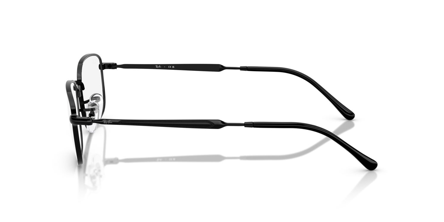 Occhiali da vista Ray-Ban RX 6533 (2509) - RB 6533 2509 colore nero forma quadrato lenti trasparente
