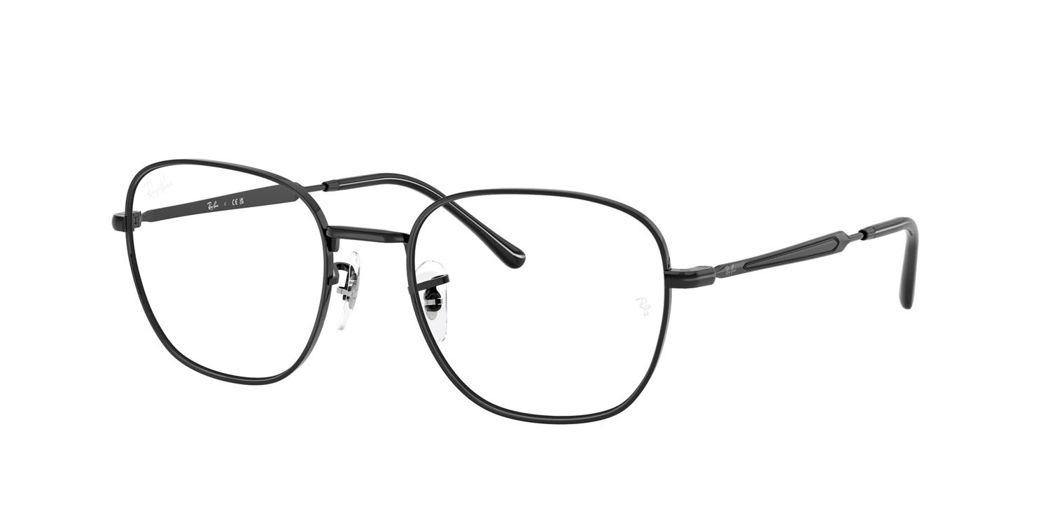 Occhiali da vista Ray-Ban RX 6534 (2509) - RB 6534 2509 colore nero forma quadrato lenti trasparente