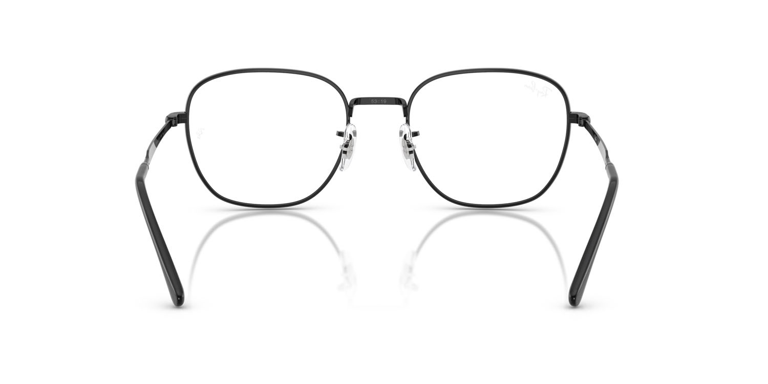 Occhiali da vista Ray-Ban RX 6534 (2509) - RB 6534 2509 colore nero forma quadrato lenti trasparente