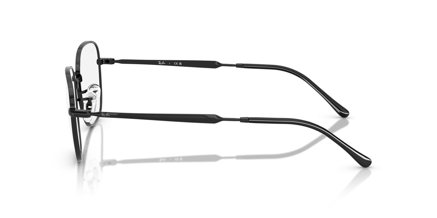 Occhiali da vista Ray-Ban RX 6534 (2509) - RB 6534 2509 colore nero forma quadrato lenti trasparente