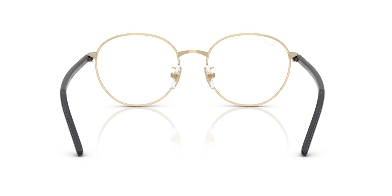 Occhiali da vista Ray-Ban RX 6538D (2993) - RB 6538D 2993 colore oro pallido forma pantos lenti trasparente