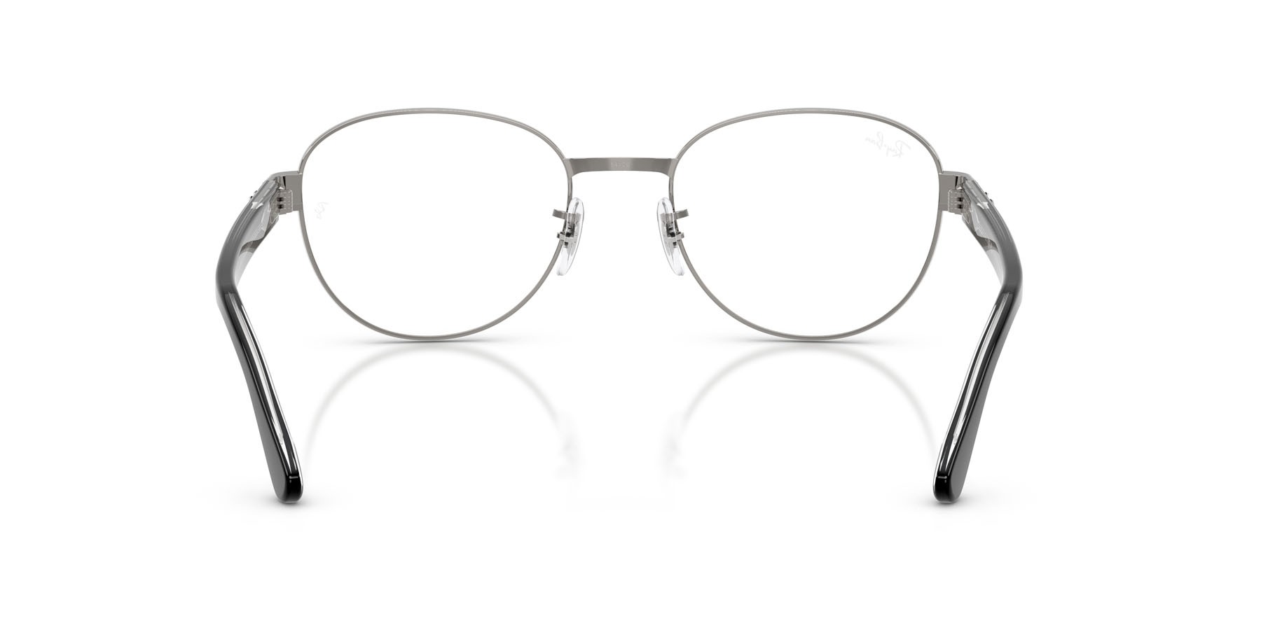 Occhiali da vista Ray-Ban RX 6543 (2502) - RB 6543 2502 colore gunmetal forma quadrato lenti trasparente