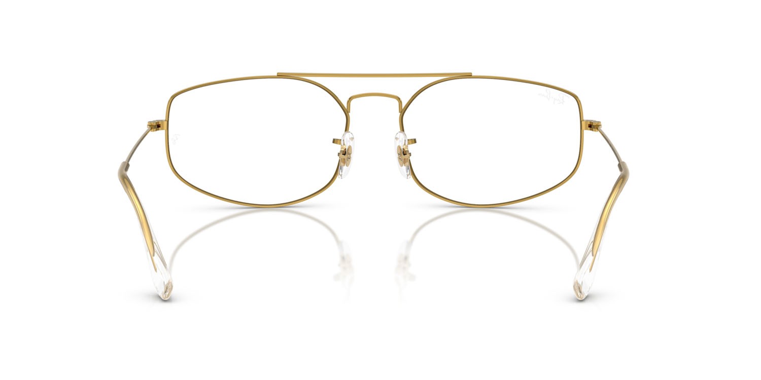 Eyeglasses Ray-Ban Explorer 5 RX 6545 (3086) - RB 6545 3086 color legend gold shape irregular lenses trasparente
