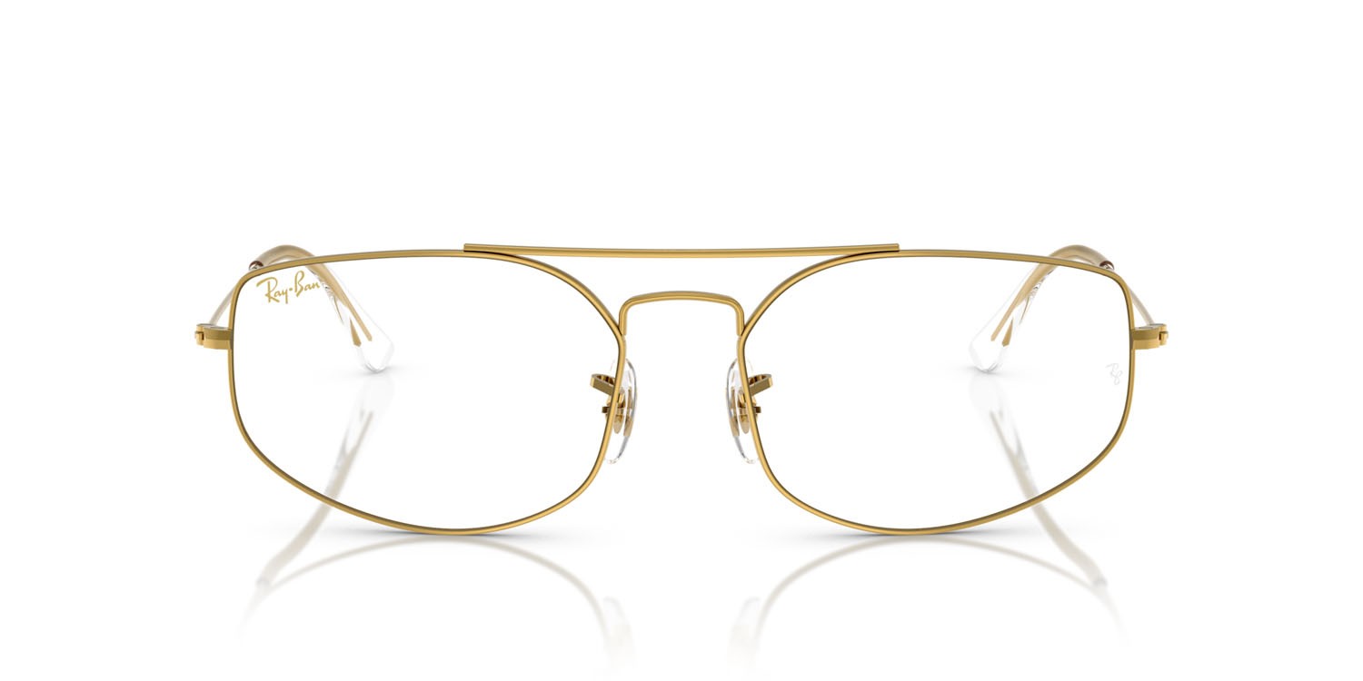 Eyeglasses Ray-Ban Explorer 5 RX 6545 (3086) - RB 6545 3086 color legend gold shape irregular lenses trasparente