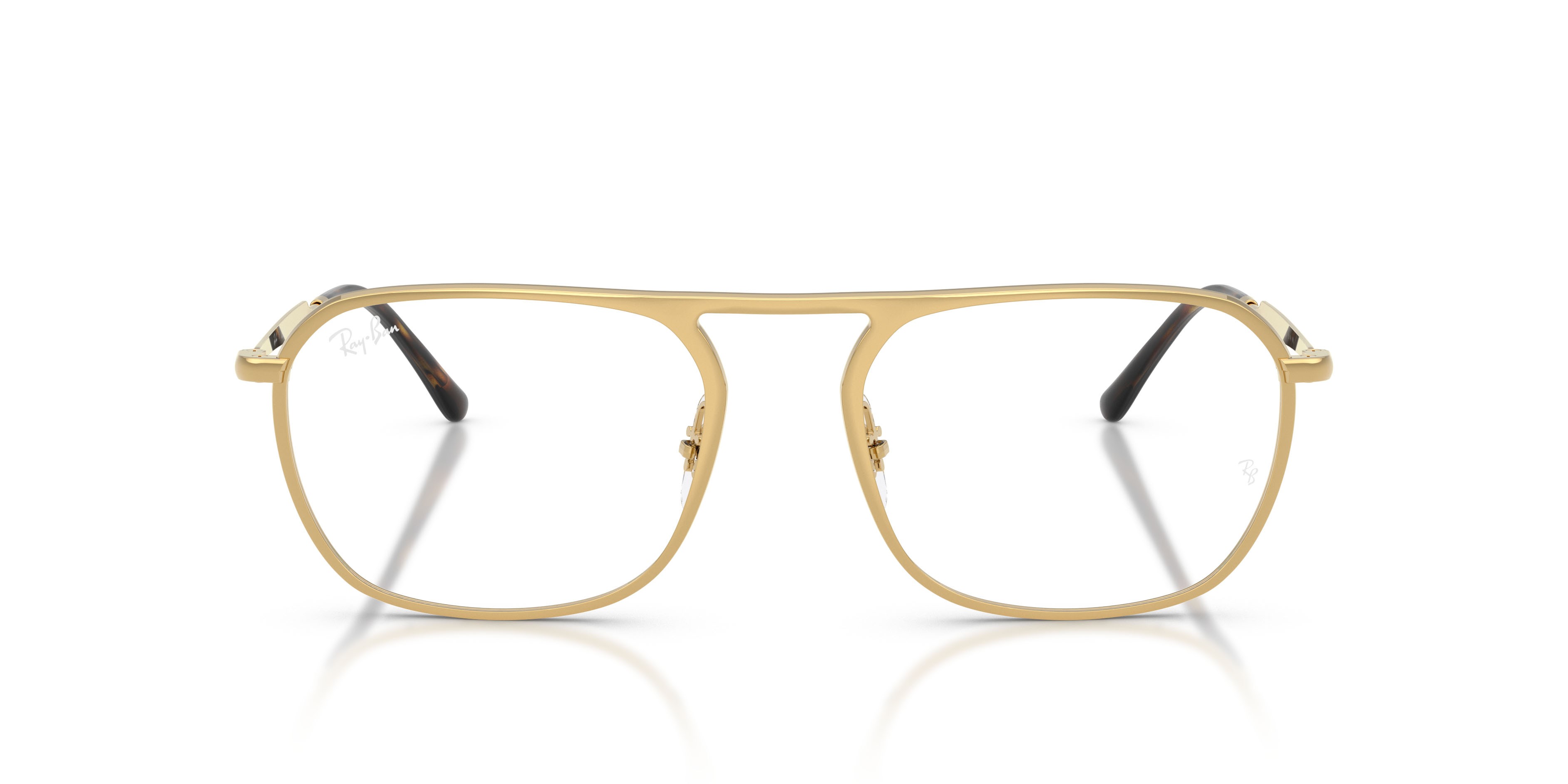 Occhiali da vista Ray-Ban RX 6548 (2500) - RB 6548 2500 colore oro arista forma quadrato lenti trasparente