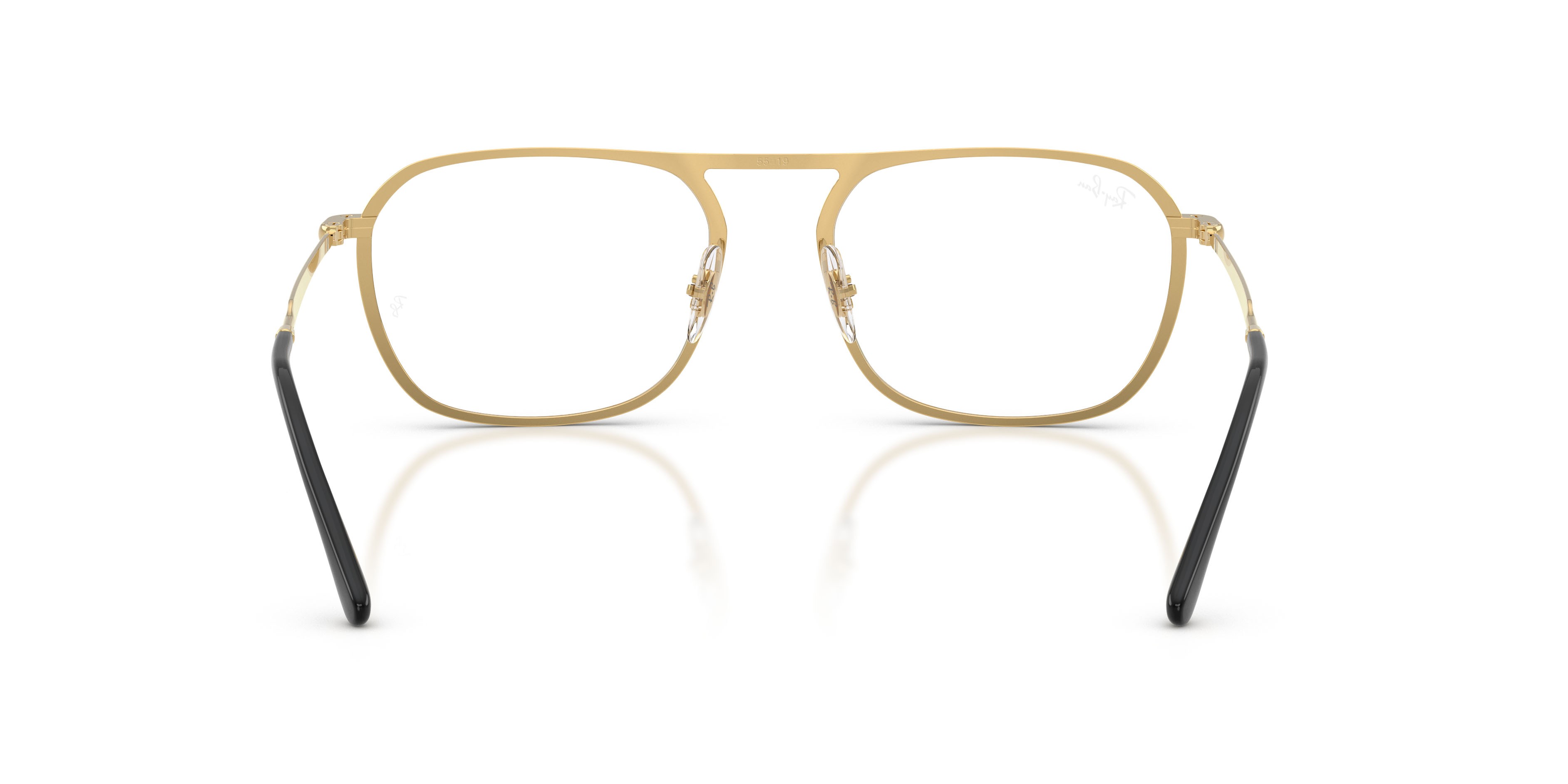 Occhiali da vista Ray-Ban RX 6548 (2994) - RB 6548 2994 colore blue & arista gold forma quadrato lenti trasparente