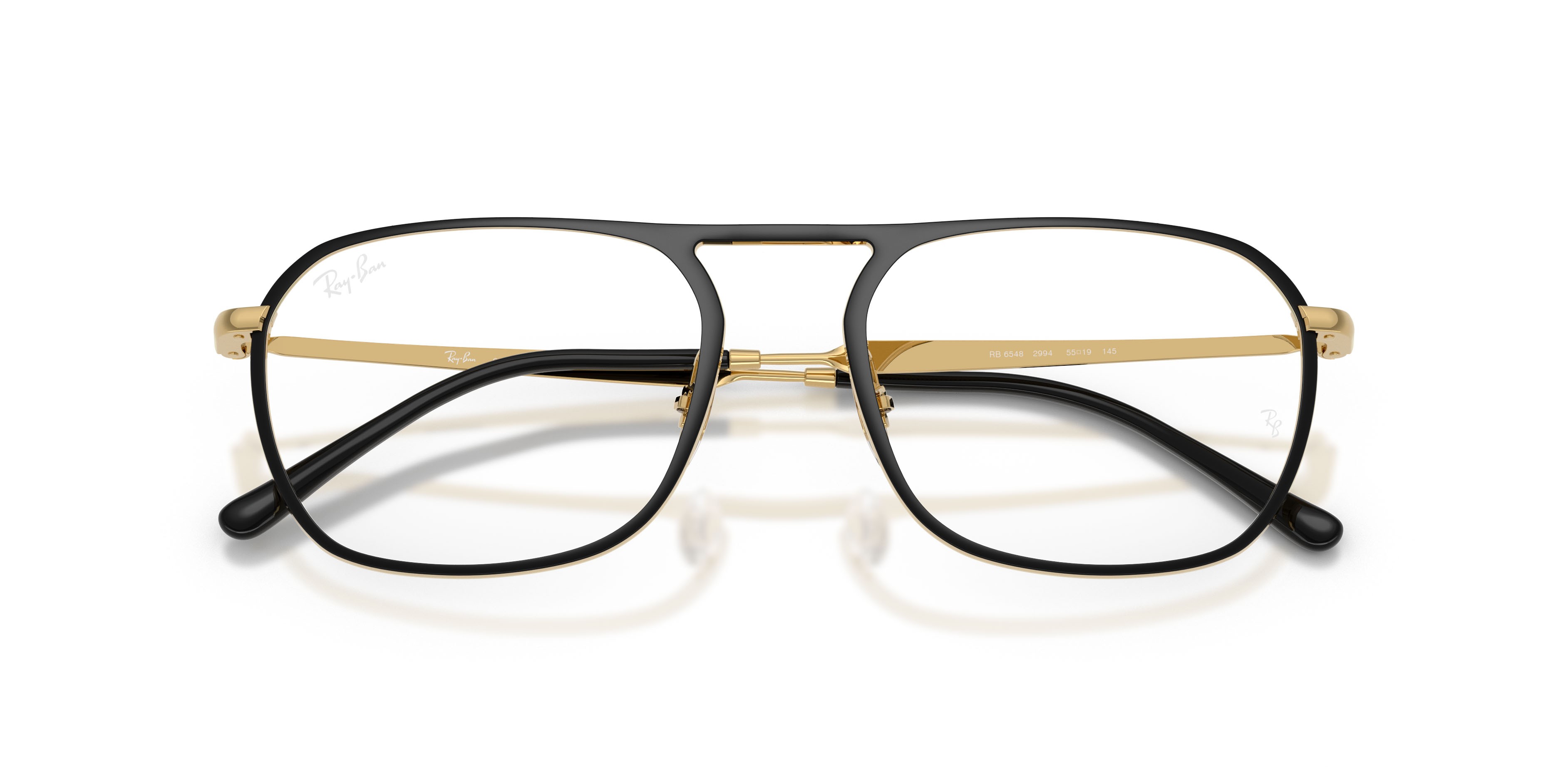 Occhiali da vista Ray-Ban RX 6548 (2994) - RB 6548 2994 colore blue & arista gold forma quadrato lenti trasparente