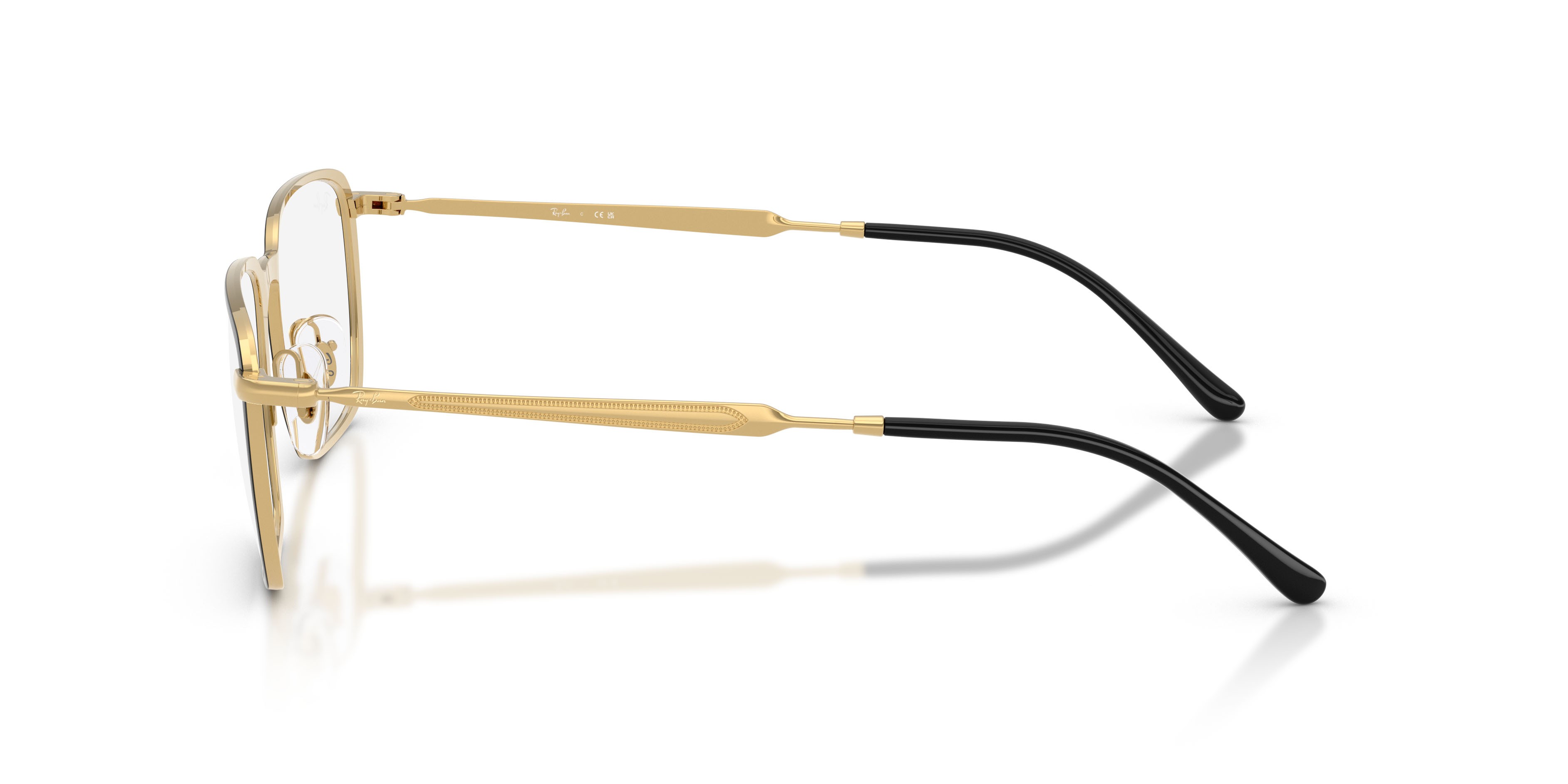 Occhiali da vista Ray-Ban RX 6549 (2994) - RB 6549 2994 colore blue & arista gold forma quadrato lenti trasparente