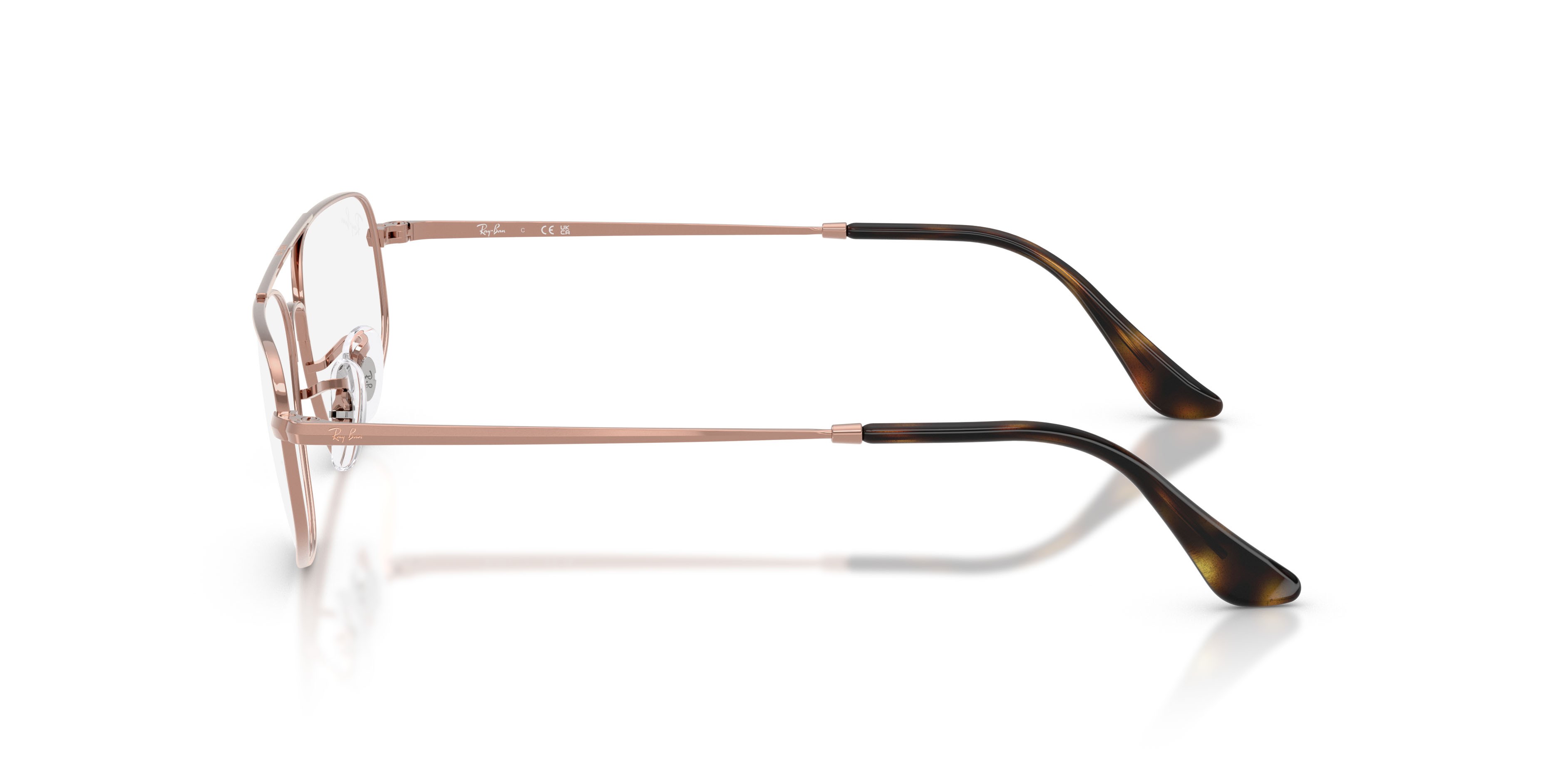Eyeglasses Ray-Ban RX 6550 (2943) - RB 6550 2943 color rame shape irregular lenses trasparente
