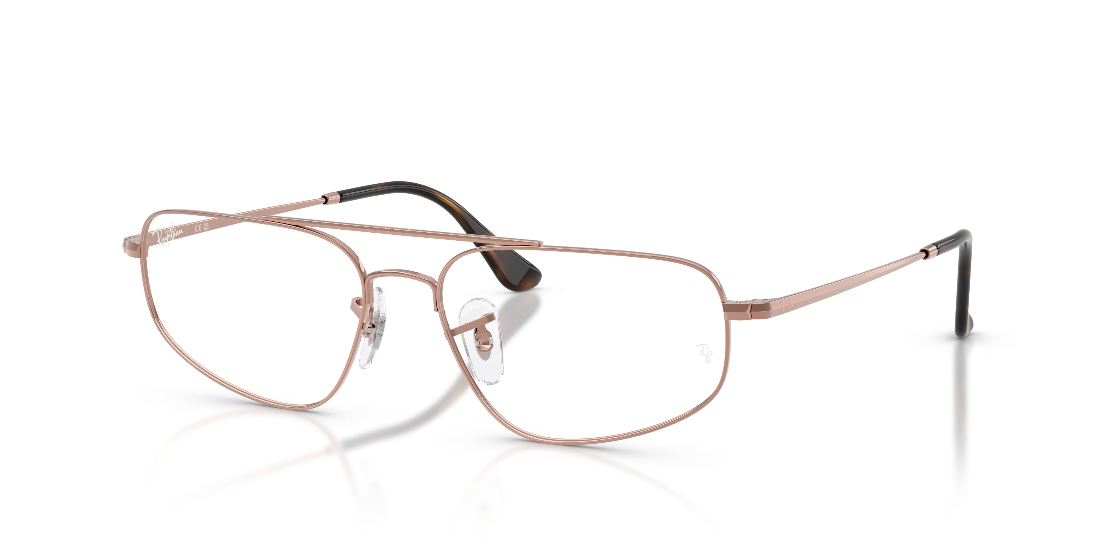 Eyeglasses Ray-Ban RX 6550 (2943) - RB 6550 2943 color rame shape irregular lenses trasparente