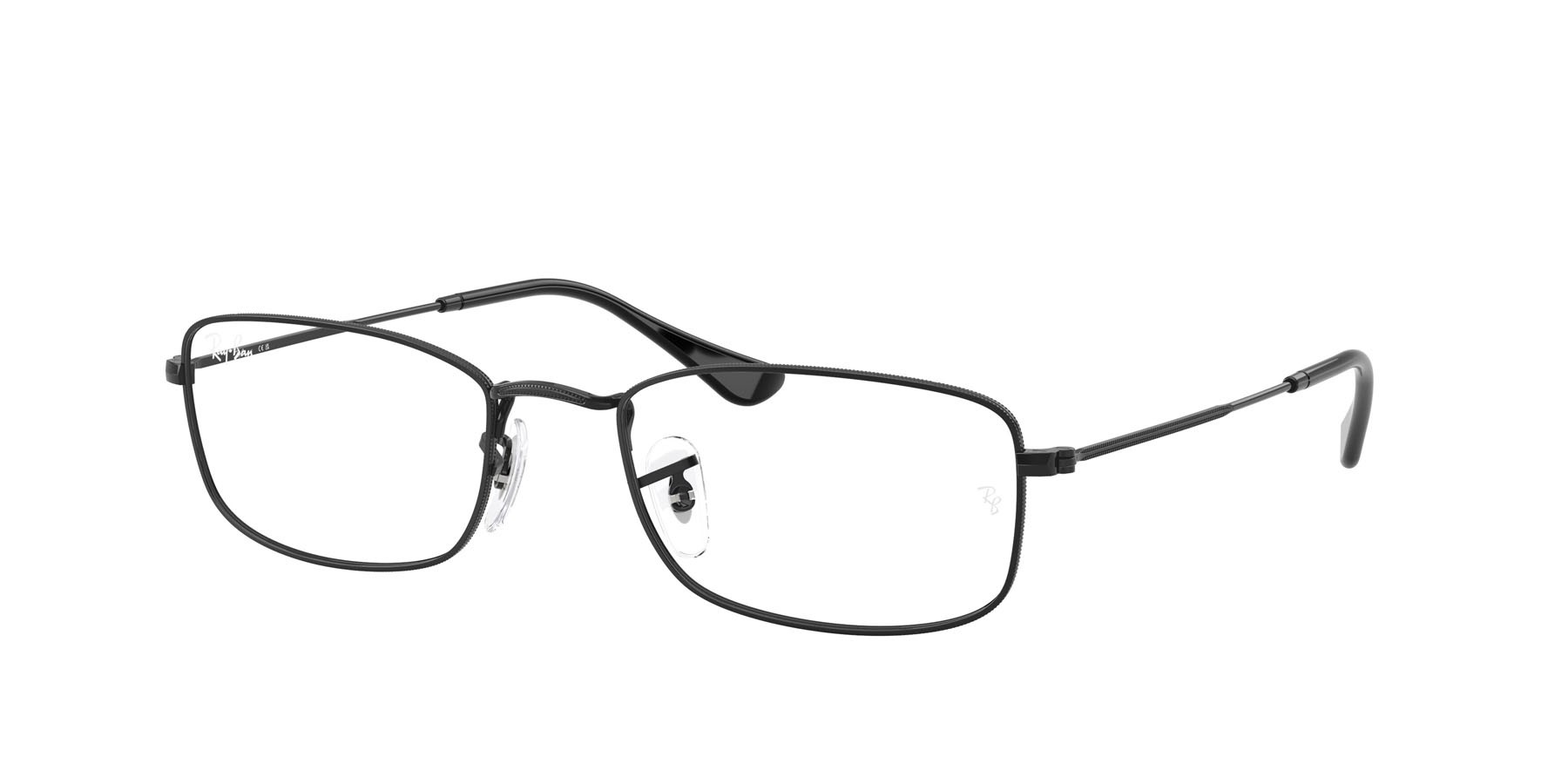 Eyeglasses Ray-Ban RX 6647 (2509) - RB 6647 2509 color nero shape irregular lenses trasparente