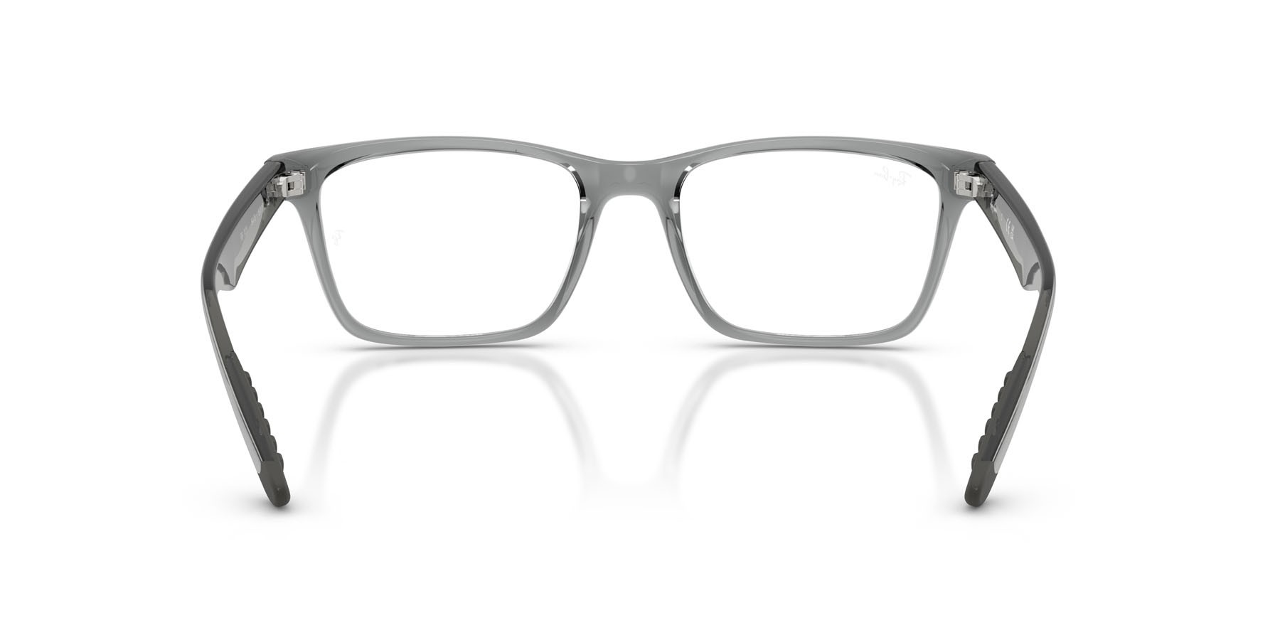 Occhiali da vista Ray-Ban RX 7025 (8475) - RB 7025 8475 colore grigio chiaro forma quadrato lenti trasparente