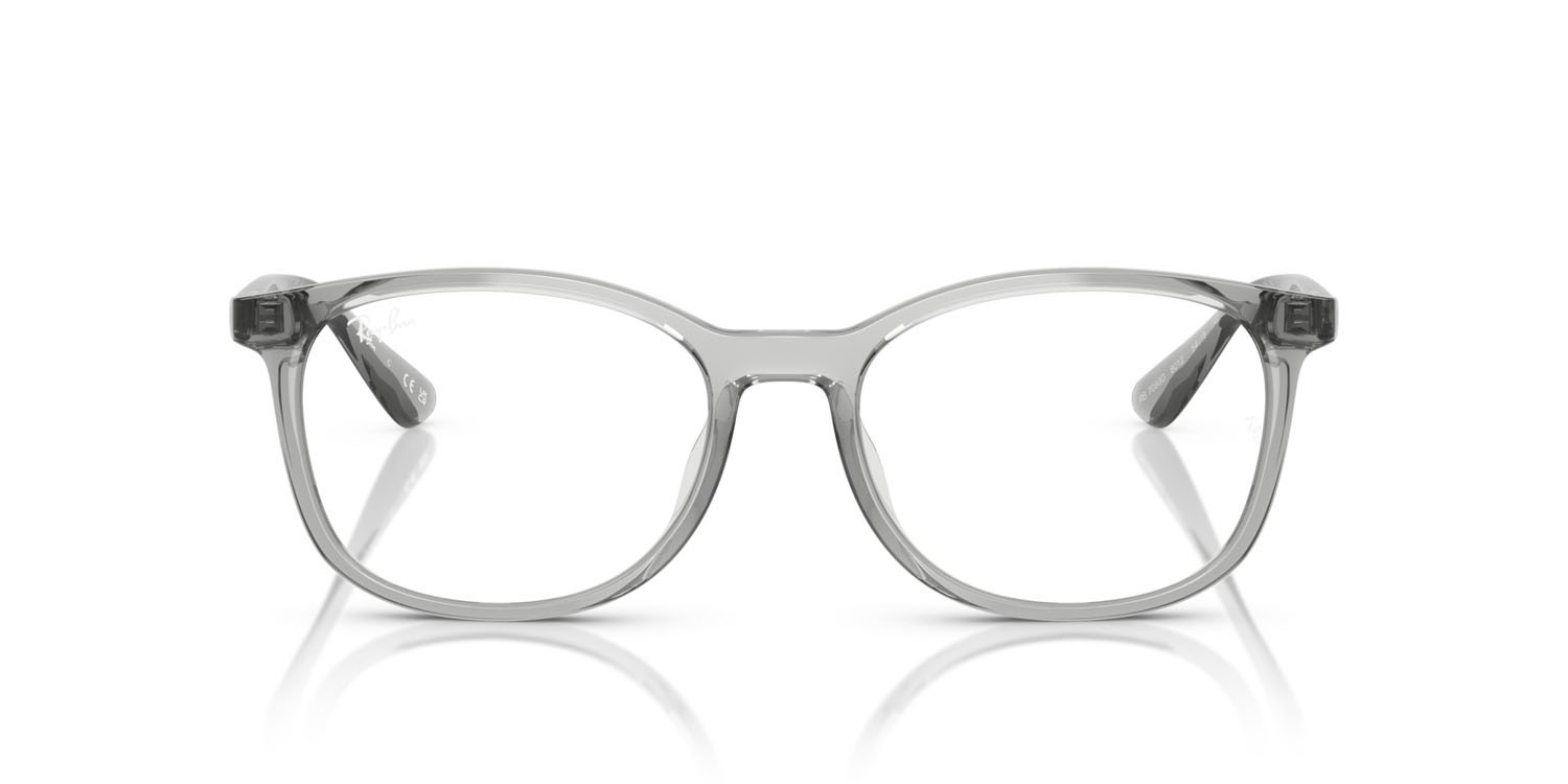 Occhiali da vista Ray-Ban RX 7093D (8012) - RB 7093D 8012 colore grigio trasparente forma quadrato lenti trasparente