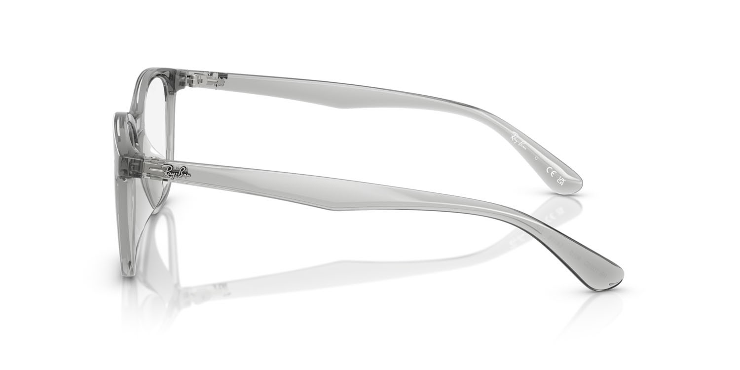 Occhiali da vista Ray-Ban RX 7093D (8012) - RB 7093D 8012 colore grigio trasparente forma quadrato lenti trasparente