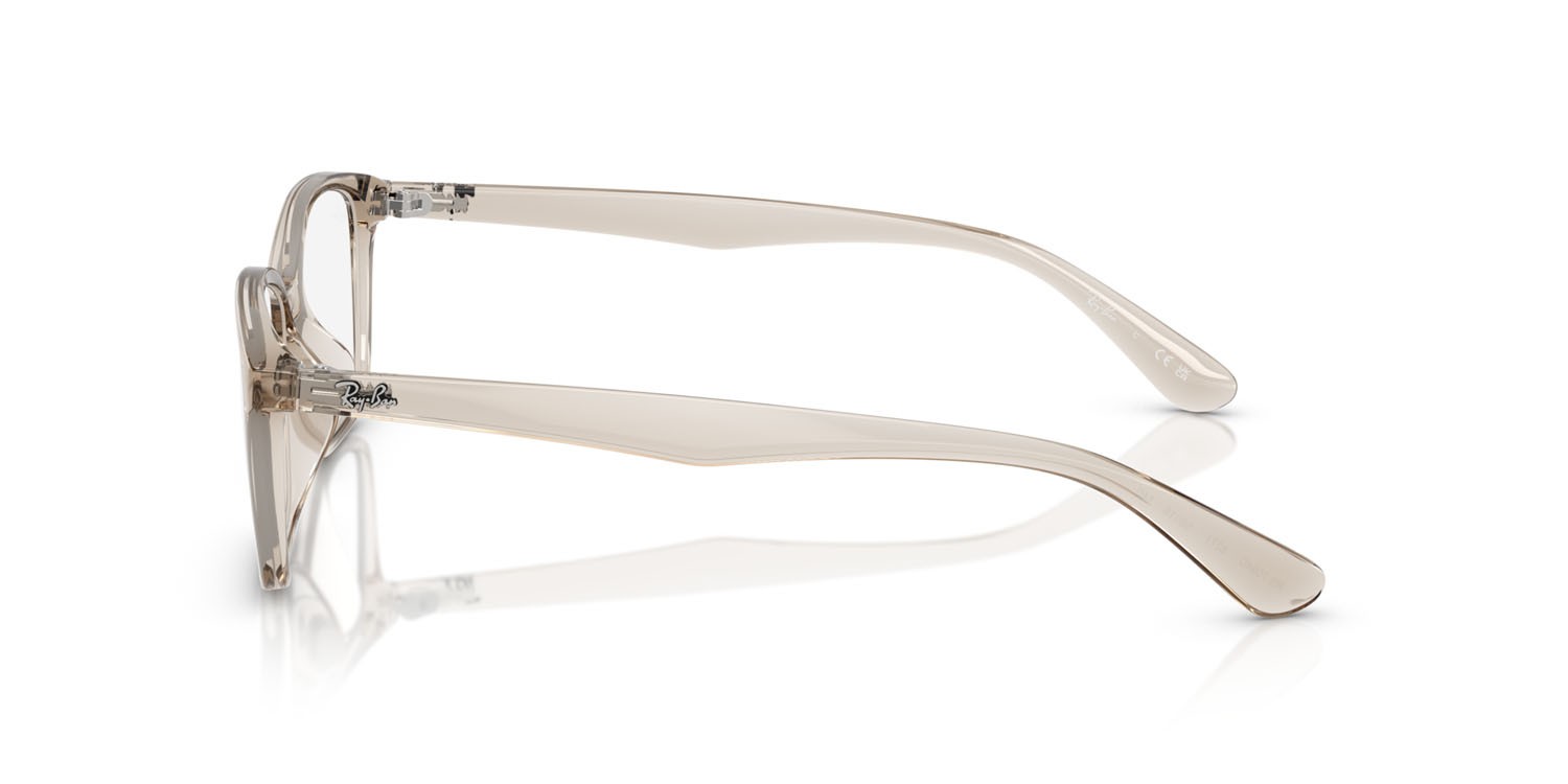 Occhiali da vista Ray-Ban RX 7094D (8271) - RB 7094D 8271 colore marrone chiaro trasparente forma quadrato lenti trasparente