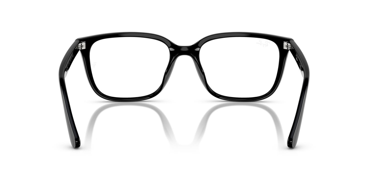 Eyeglasses Ray-Ban RX 7248D (2000) - RB 7248D 2000 color nero shape square lenses trasparente