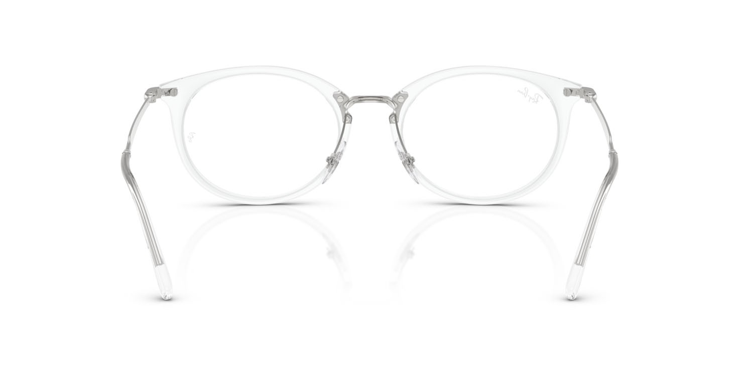 Occhiali da vista Ray-Ban RX 7255 (2001) - RB 7255 2001 colore trasparente forma ovale lenti trasparente