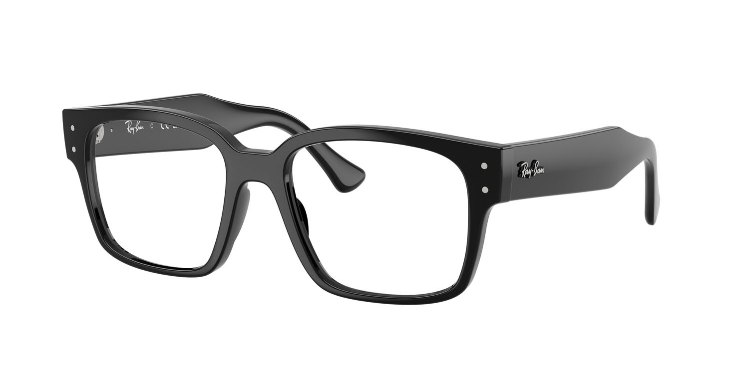 Occhiali da vista Ray-Ban Laurene RX 7256 (8260) - RB 7256 8260 colore nero forma quadrato lenti trasparente