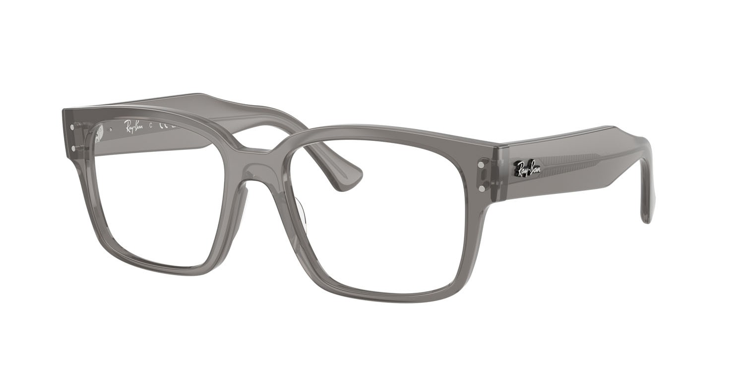 Occhiali da vista Ray-Ban Laurene RX 7256 (8431) - RB 7256 8431 colore grigio trasparente forma quadrato lenti trasparente