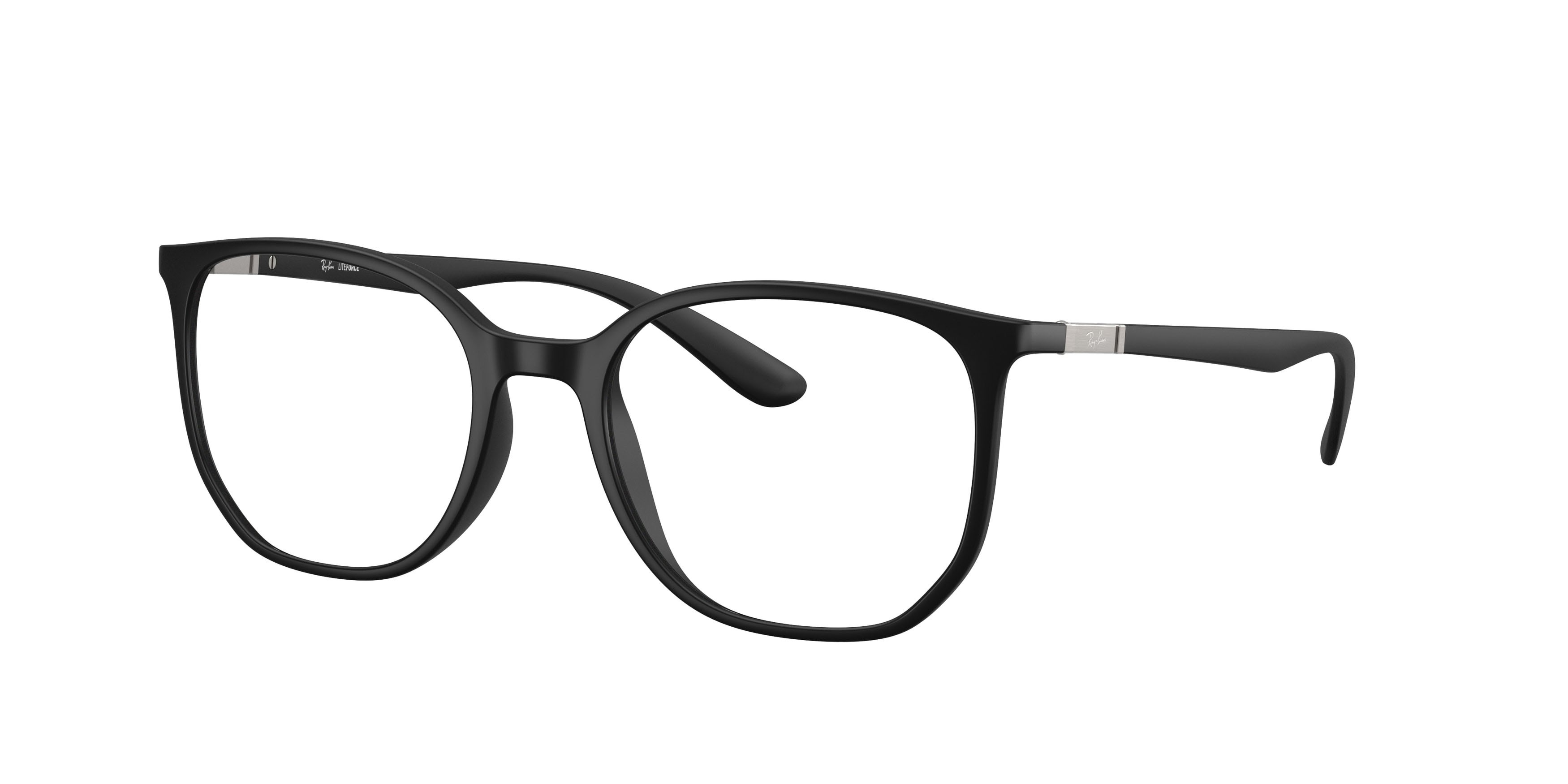 Occhiali da vista Ray-Ban RX 7397 (5204) - RB 7397 5204 colore sabbia nero forma irregolare lenti trasparente