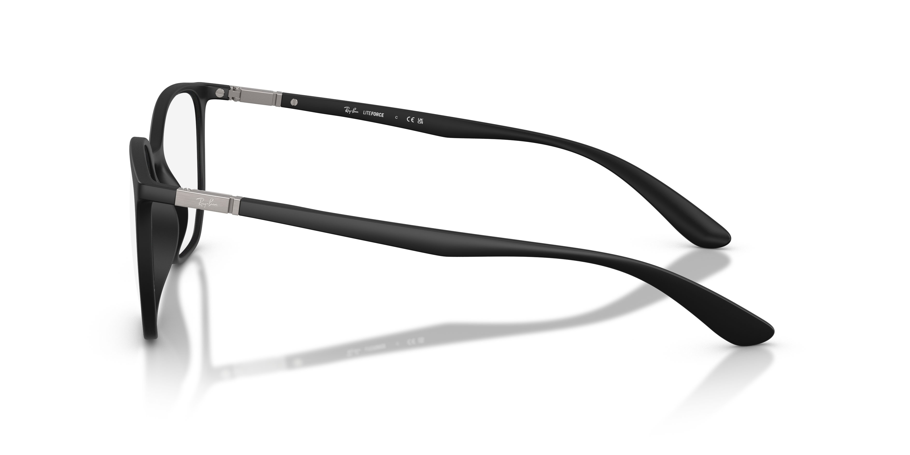 Occhiali da vista Ray-Ban RX 7397 (5204) - RB 7397 5204 colore sabbia nero forma irregolare lenti trasparente