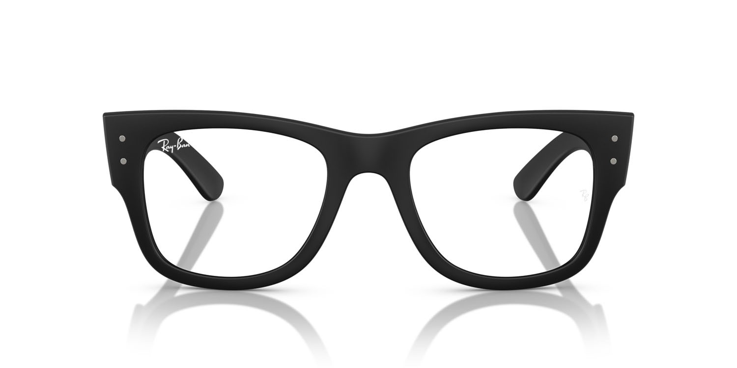 Occhiali da vista Ray-Ban RX 7840V (5204) - RB 7840V 5204 colore sabbia nero forma quadrato lenti trasparente