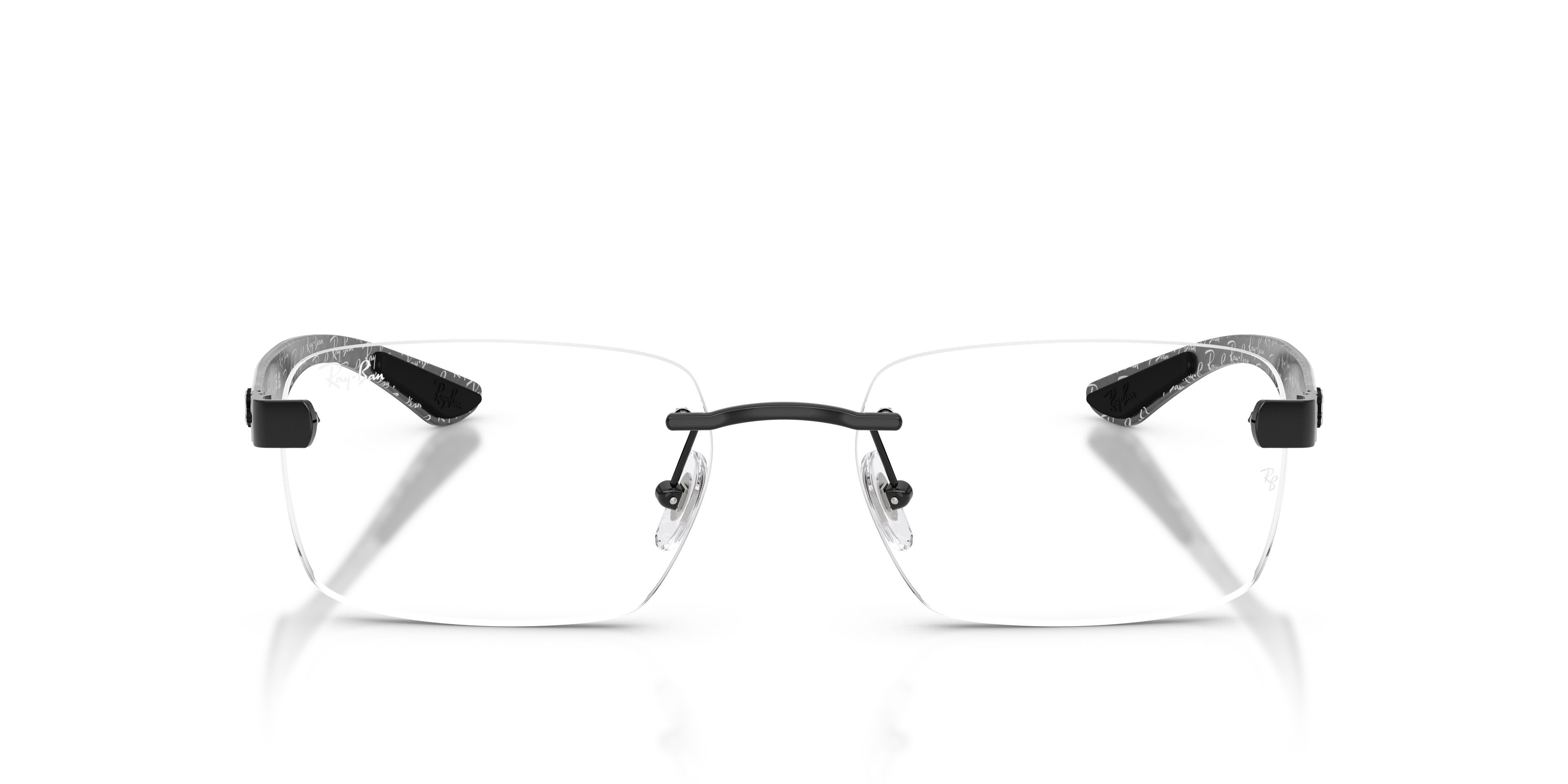 Occhiali da vista Ray-Ban RX 8423 (2509) - RB 8423 2509 colore nero forma quadrato lenti trasparente