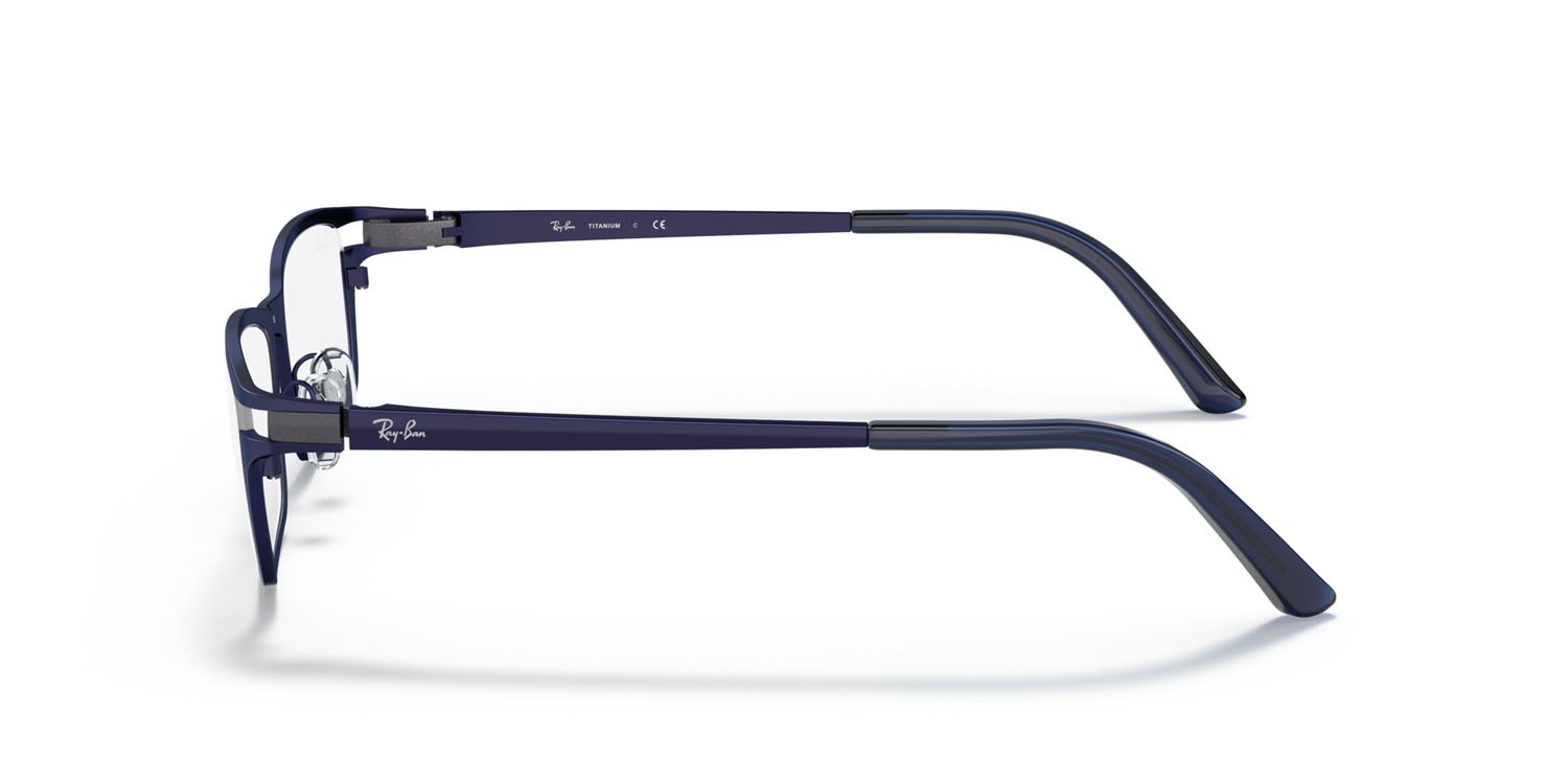Occhiali da vista Ray-Ban RX 8727D (1061) - RB 8727D 1061 colore blu forma rettangolare lenti lente demo