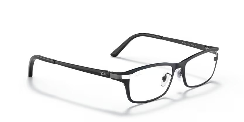 Occhiali da vista Ray-Ban RX 8727D (1074) - RB 8727D 1074 colore nero forma rettangolare lenti lente demo