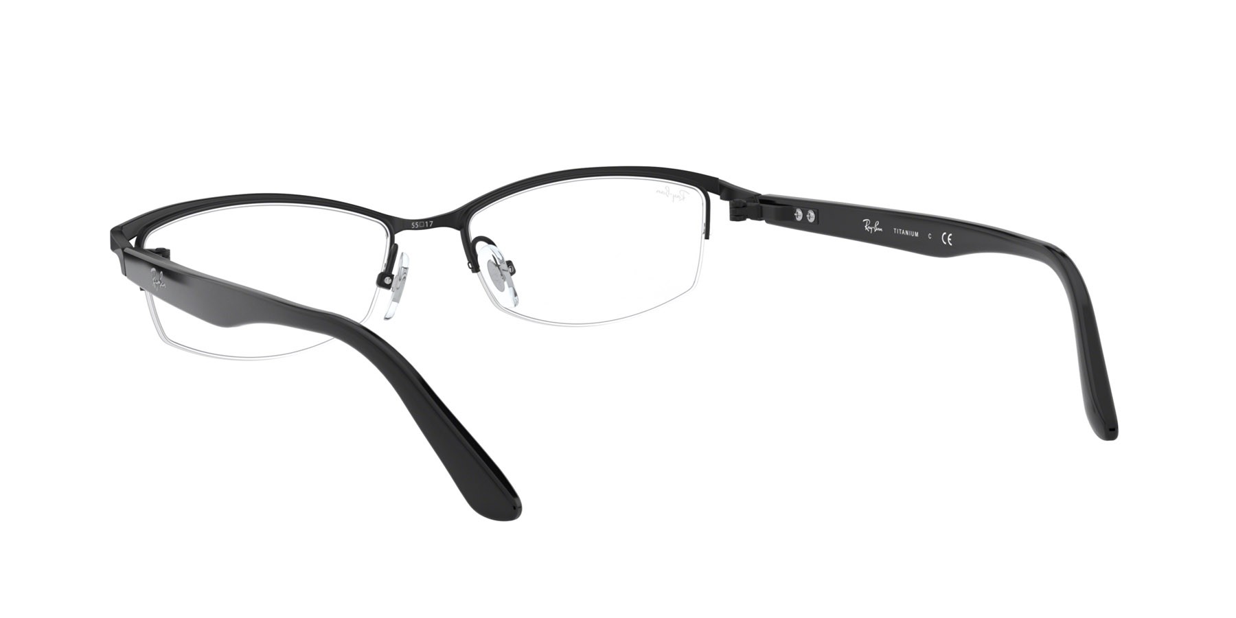 Brillen Ray-Ban RX 8731D (1119) - RB 8731D 1119 farbe nero form rechteckig gläser lente demo