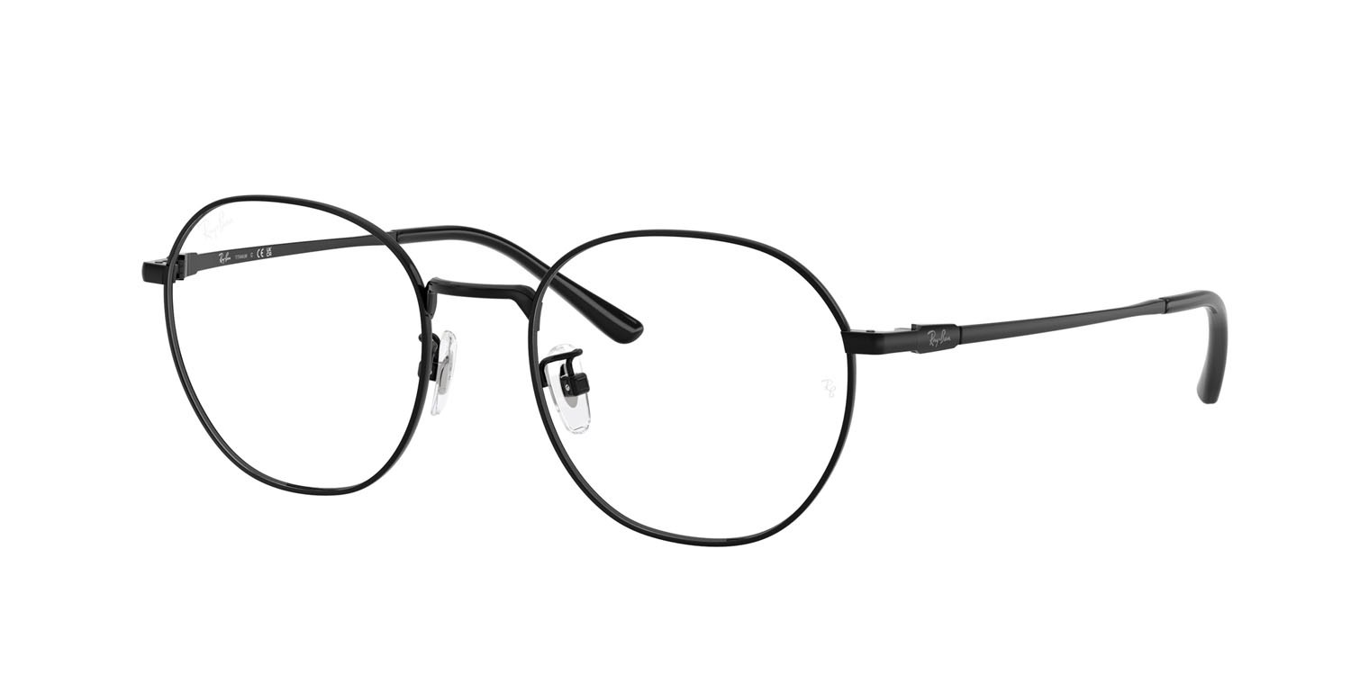 Occhiali da vista Ray-Ban RX 8778D (1244) - RB 8778D 1244 colore nero forma quadrato lenti trasparente