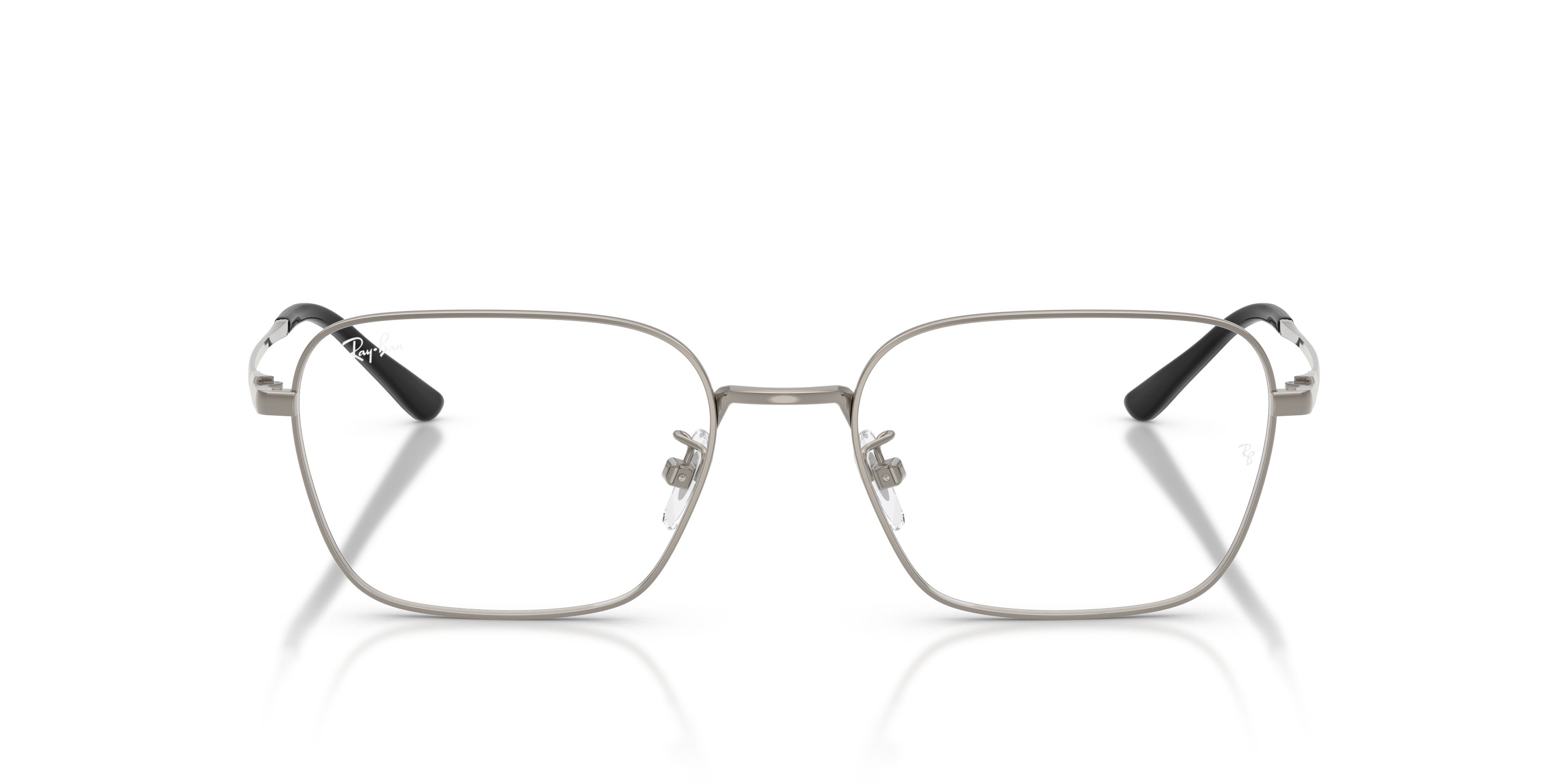 Occhiali da vista Ray-Ban RX 8784D (1000) - RB 8784D 1000 colore gunmetal forma quadrato lenti trasparente