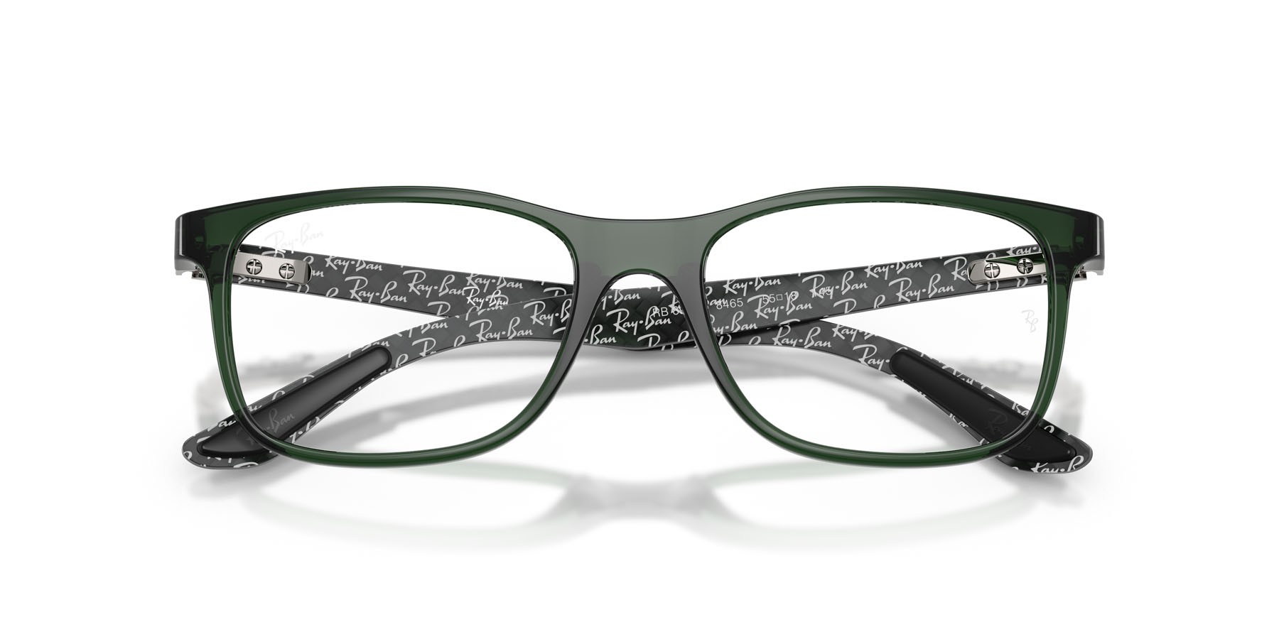 Occhiali da vista Ray-Ban RX 8903 (8465) - RB 8903 8465 colore verde trasparente forma quadrato lenti trasparente
