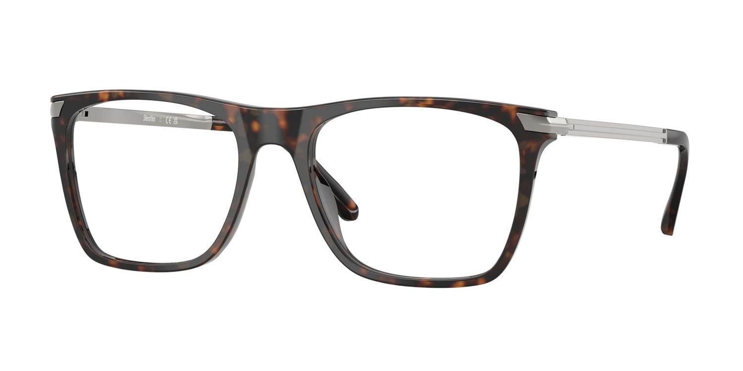 Eyeglasses Sferoflex SF 1153 (C646) color havana lucido shape square lenses lente demo