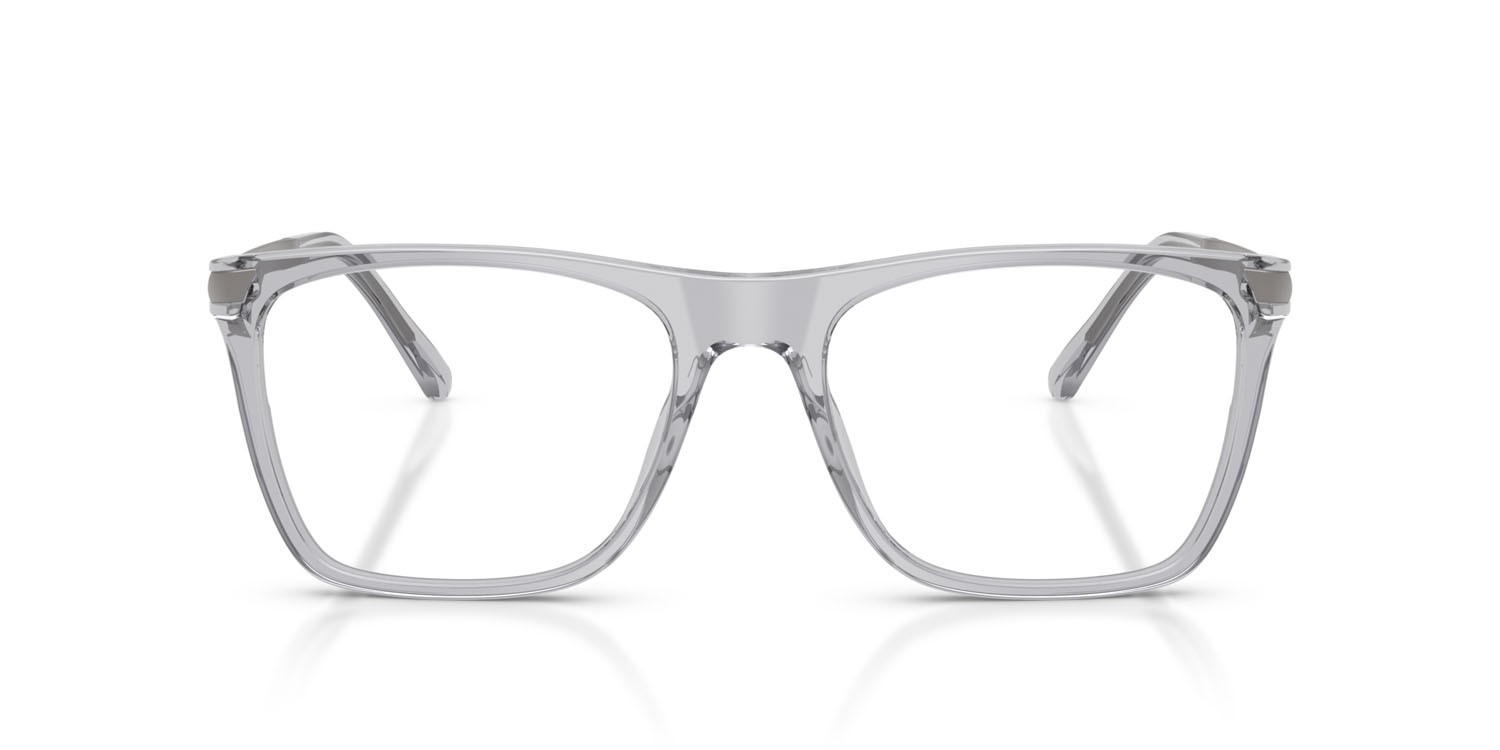 Eyeglasses Sferoflex SF 1153 (C648) color grigio trasparente lucido shape square lenses lente demo
