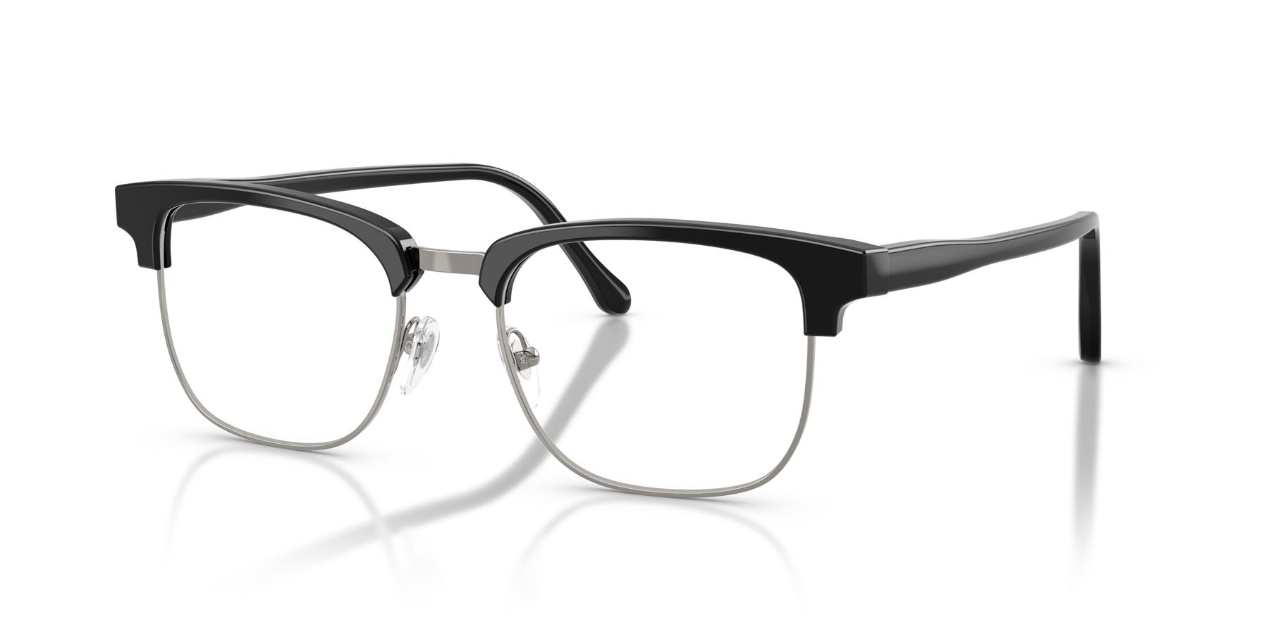 Eyeglasses Sferoflex SF 1154 (C649) color nero lucido shape square lenses lente demo