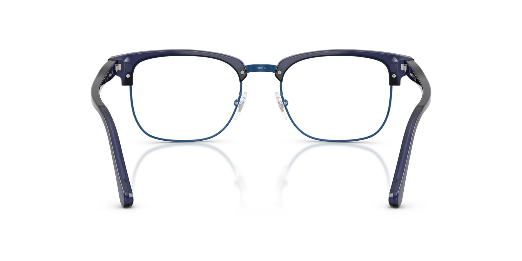 Eyeglasses Sferoflex SF 1154 (C651) color blu opalino shape square lenses lente demo