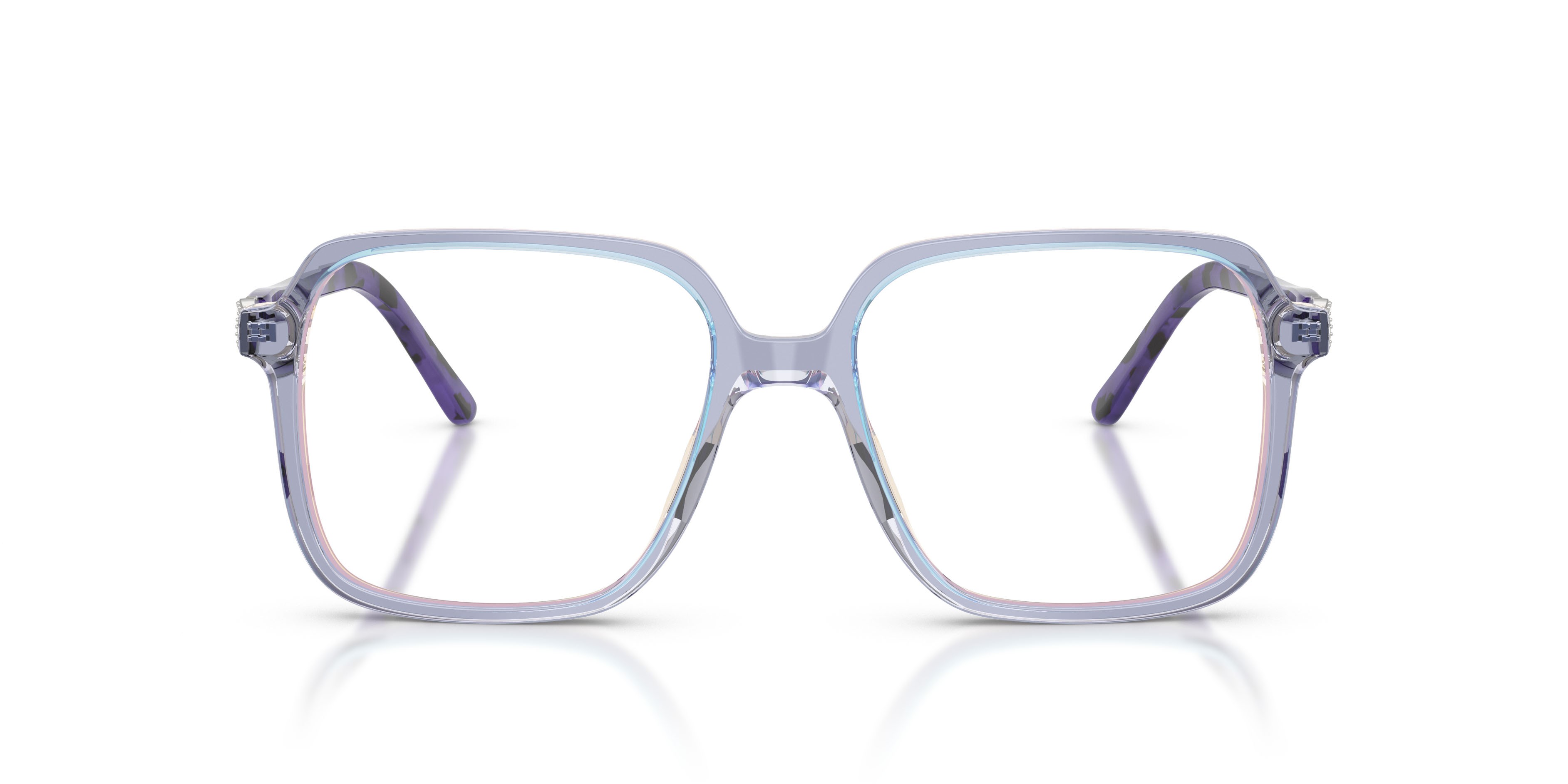 Eyeglasses Sferoflex SF 1581 (C352) color azzurro/violetto/giallo shape square lenses lente demo