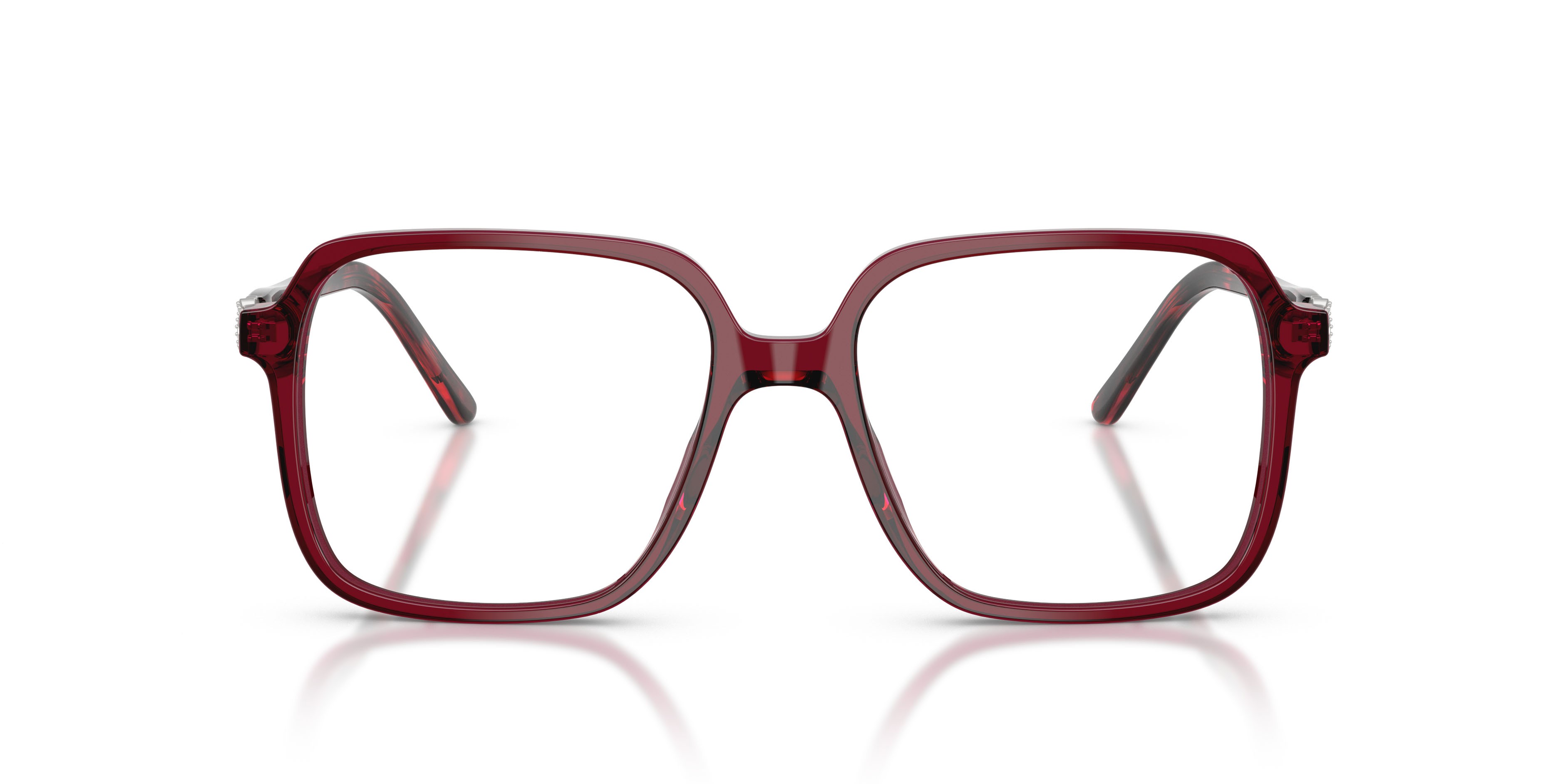 Eyeglasses Sferoflex SF 1581 (C654) color rubino shape square lenses lente demo
