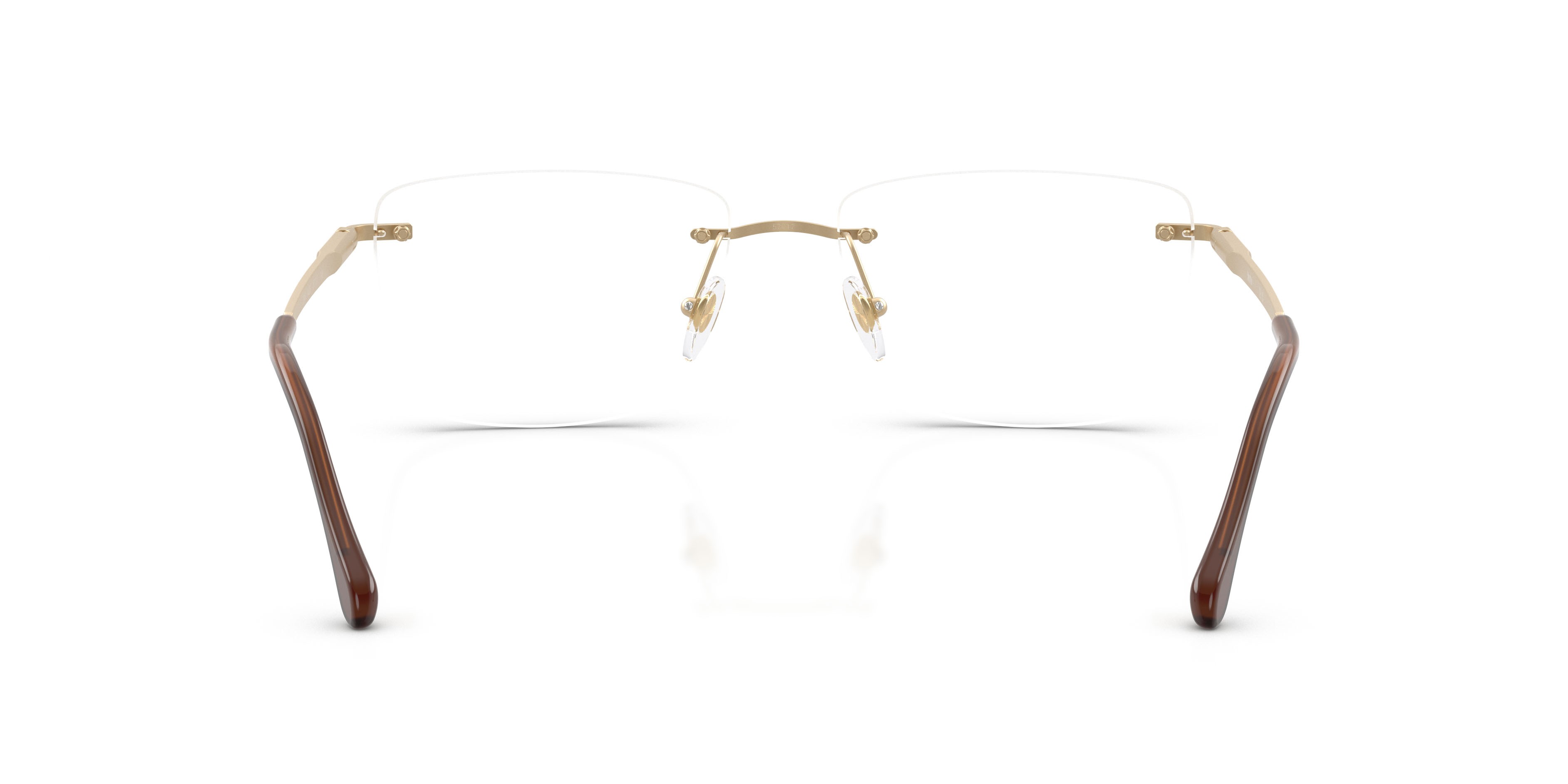 Eyeglasses Sferoflex SF 2304 (440S) color oro pallido opaco shape square lenses lente demo