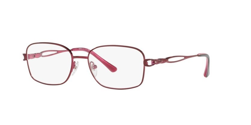 Brillen Sferoflex SF 2580B (513) farbe borgogna form quadratisch gläser lente demo