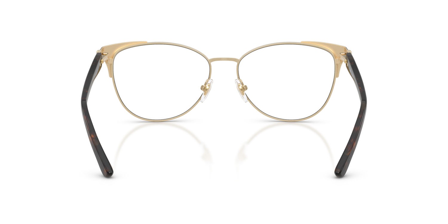 Eyeglasses Sferoflex SF 2603 (534) color oro pallido lucido/paper havana shape butterfly lenses lente demo