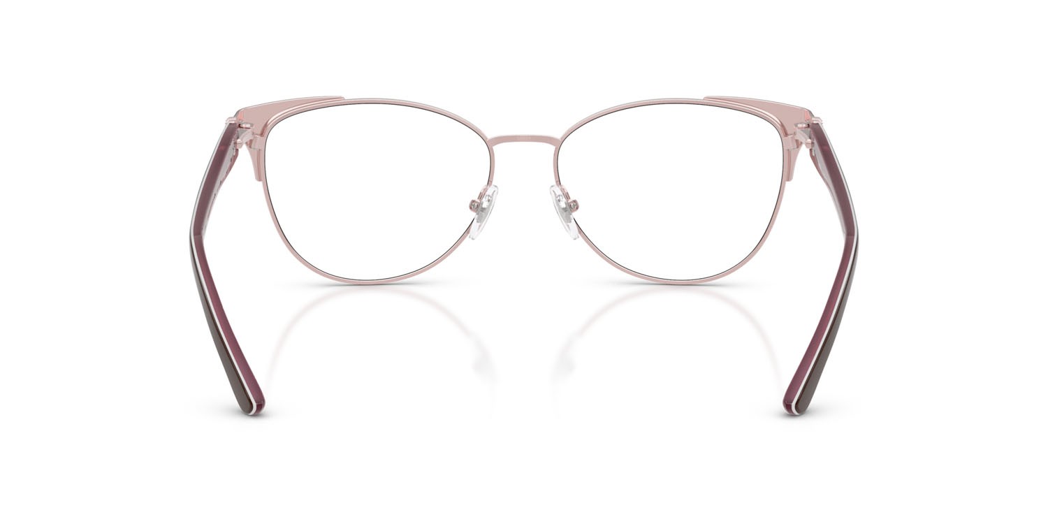 Eyeglasses Sferoflex SF 2603 (536) color rosa lucido/bordeaux gunmetal opaco shape butterfly lenses lente demo